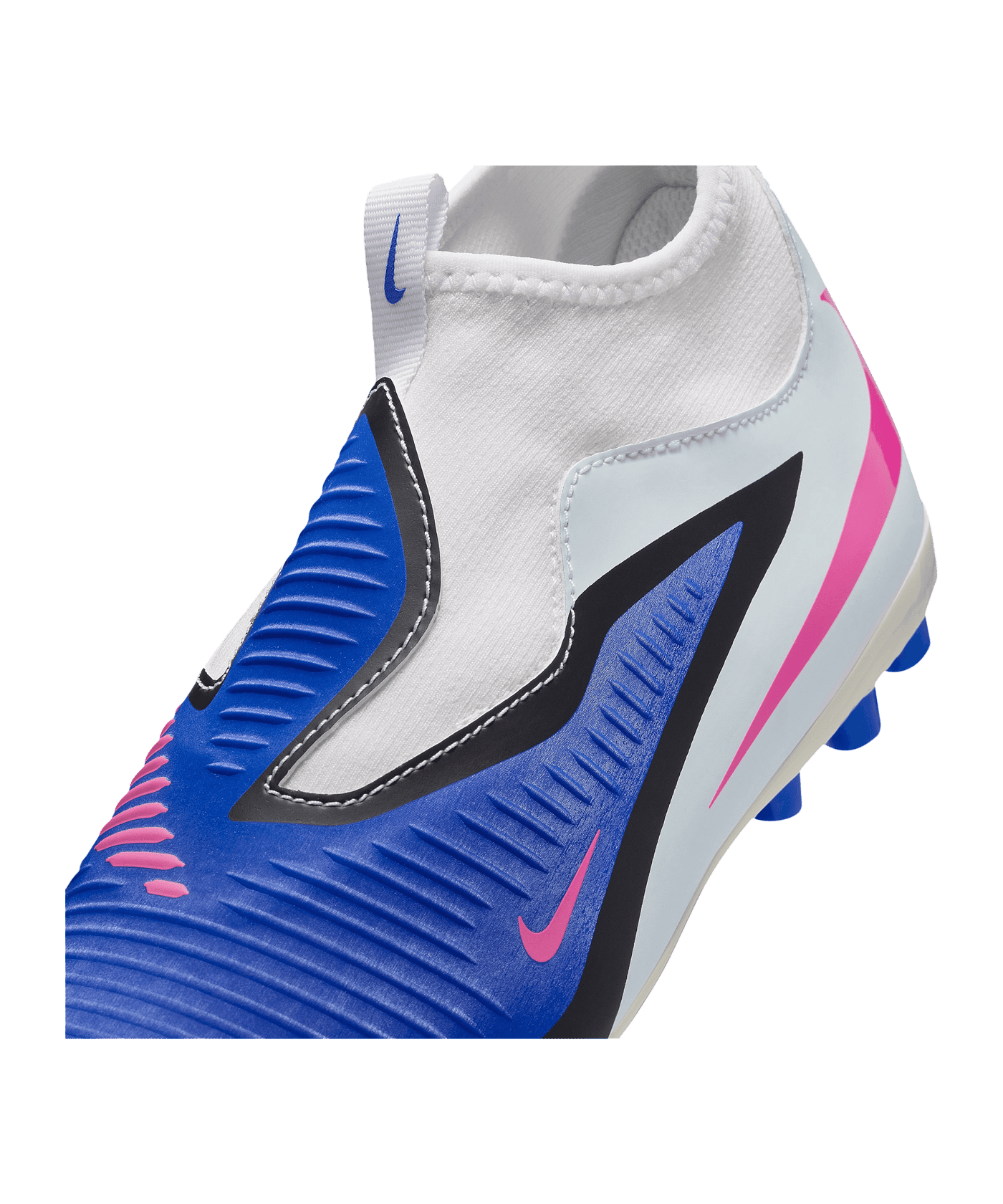 Nike Phantom 6 High Academy FG/MG Attack Kids Blau F446 - blau