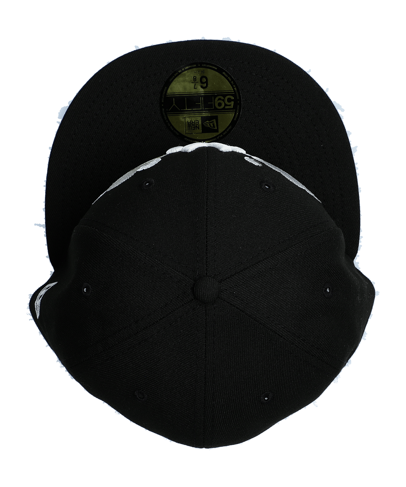 New Era MLB 59Fifty New York Yankees Nighttime Cap Schwarz - schwarz