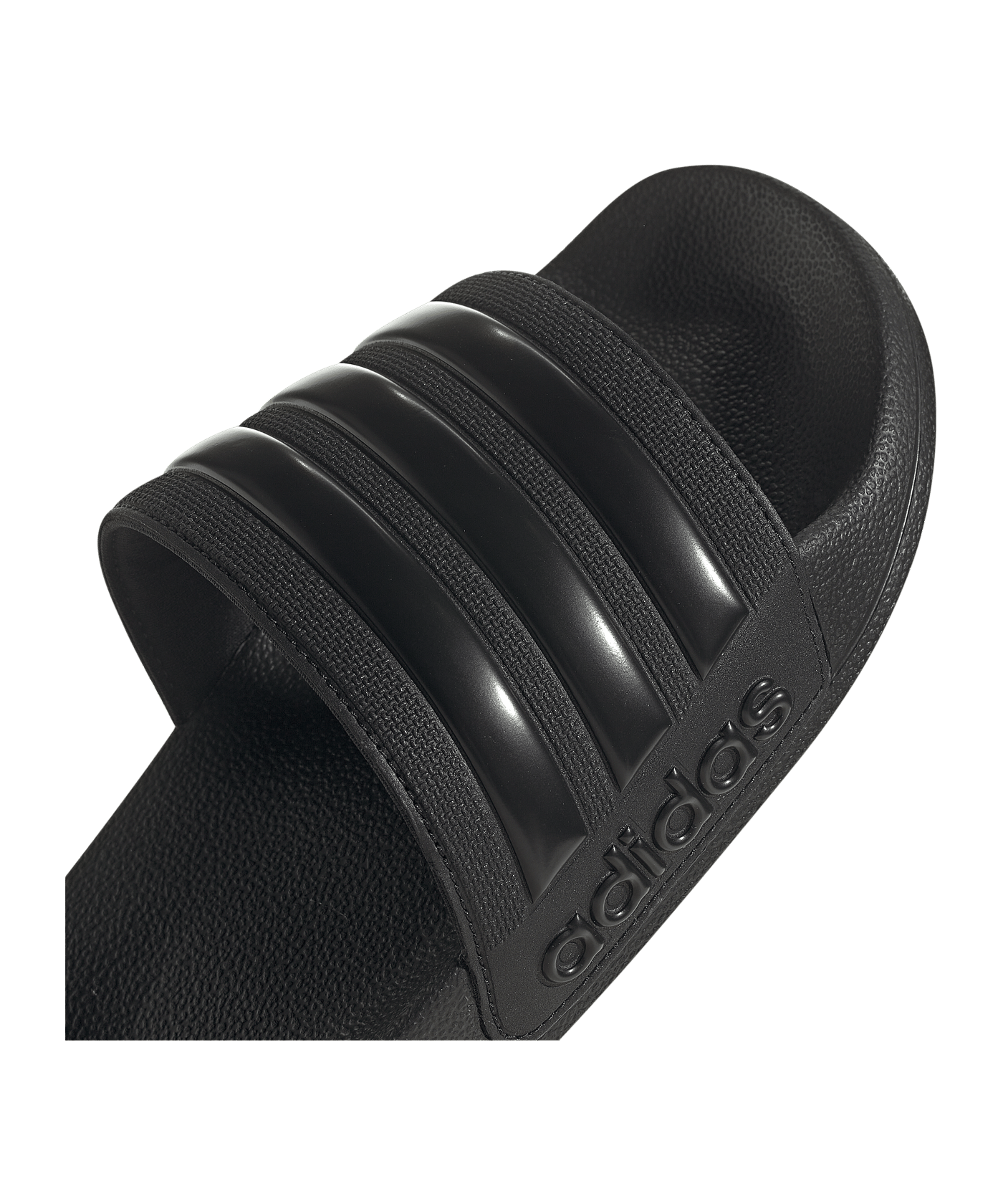 adidas Adilette Shower Badelatsche Schwarz - schwarz