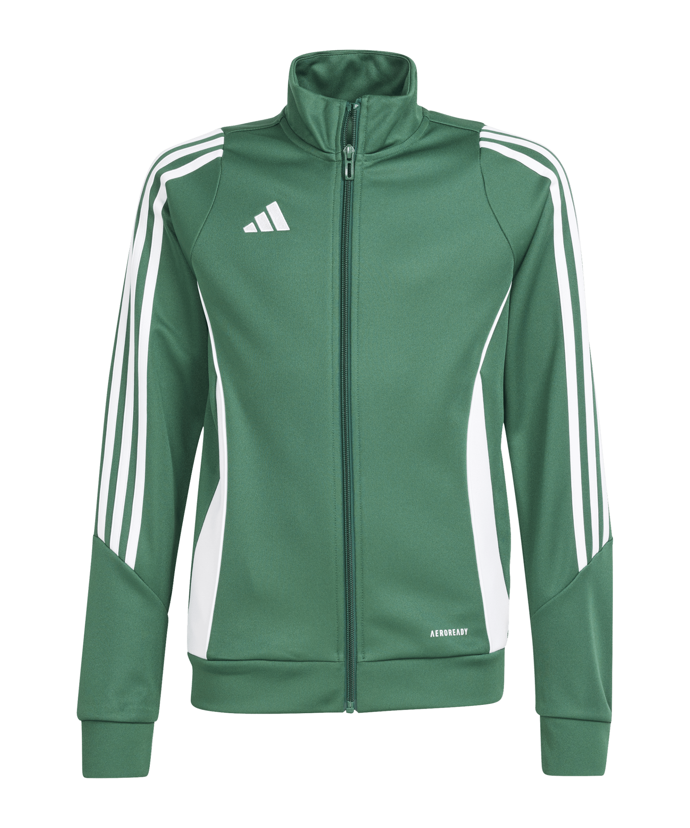 adidas Tiro 24 Trainingsjacke Kids Grün Weiss - gruen