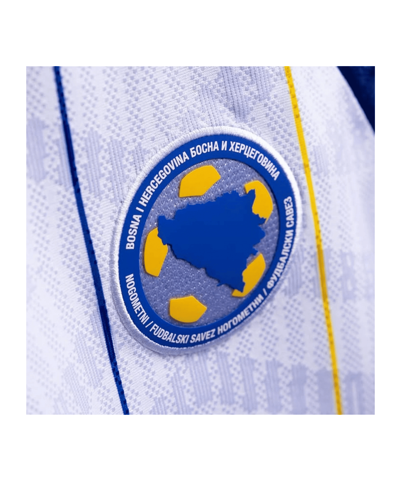 Kelme BIH Bosnien Herzegowina Trikot Away WM 2026 Weiß - weiss
