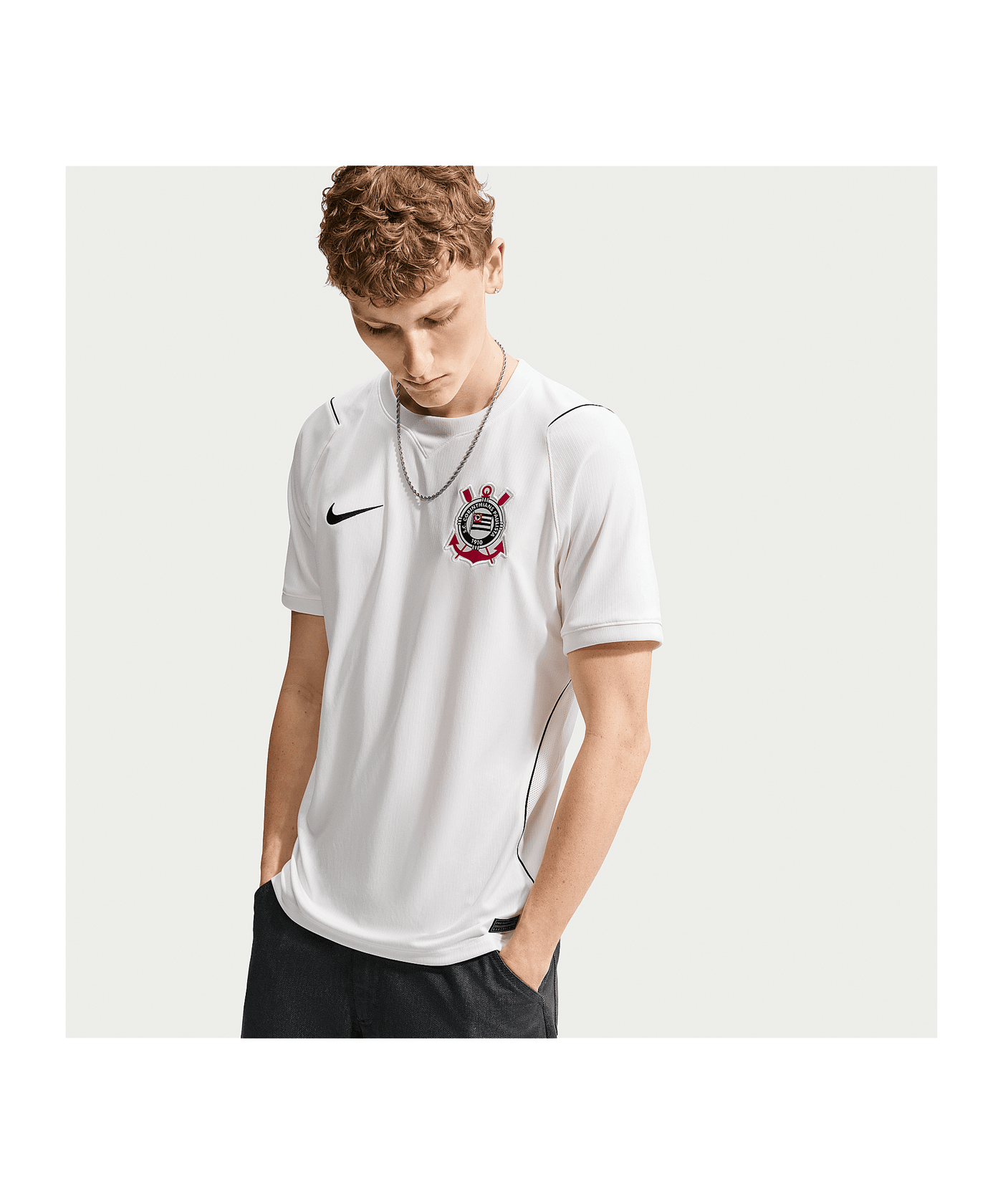 Nike Corinthians Sao Paulo Trikot Home 2026/2027 Weiß F133 - weiss