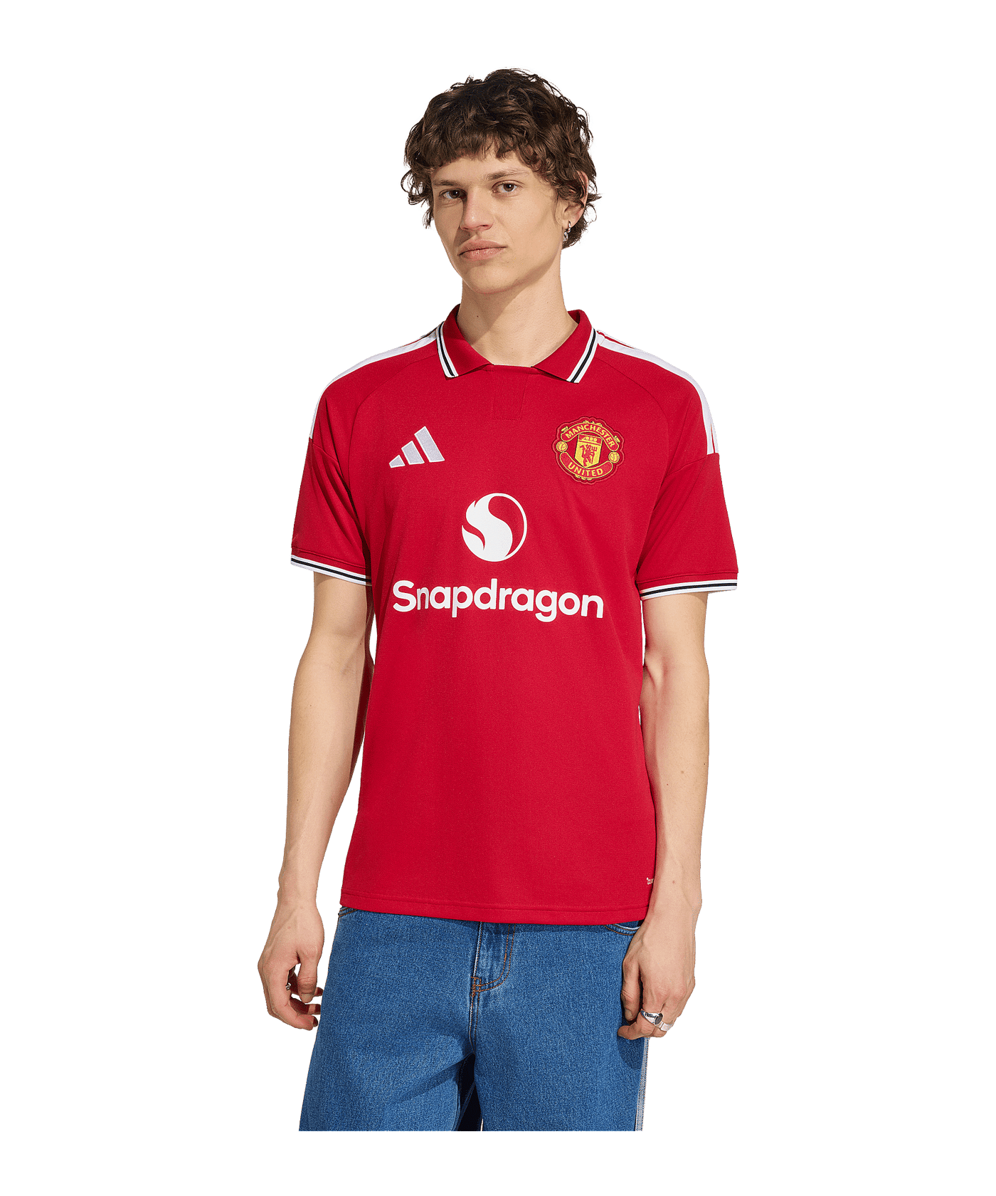 adidas Manchester United Trikot Home 2026/2027 Rot - rot