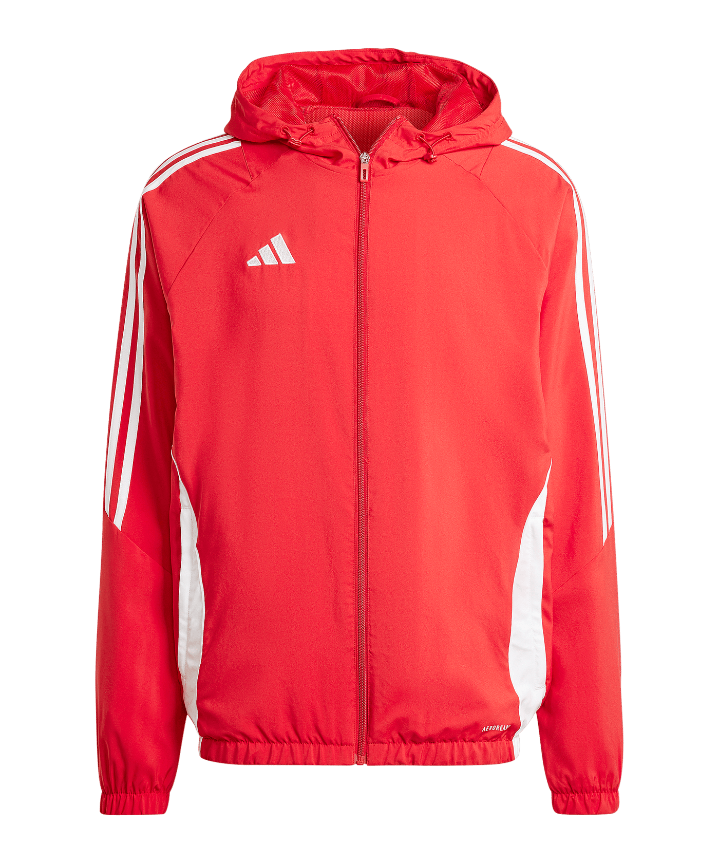 adidas Tiro 24 Windbreaker Rot Weiss - rot