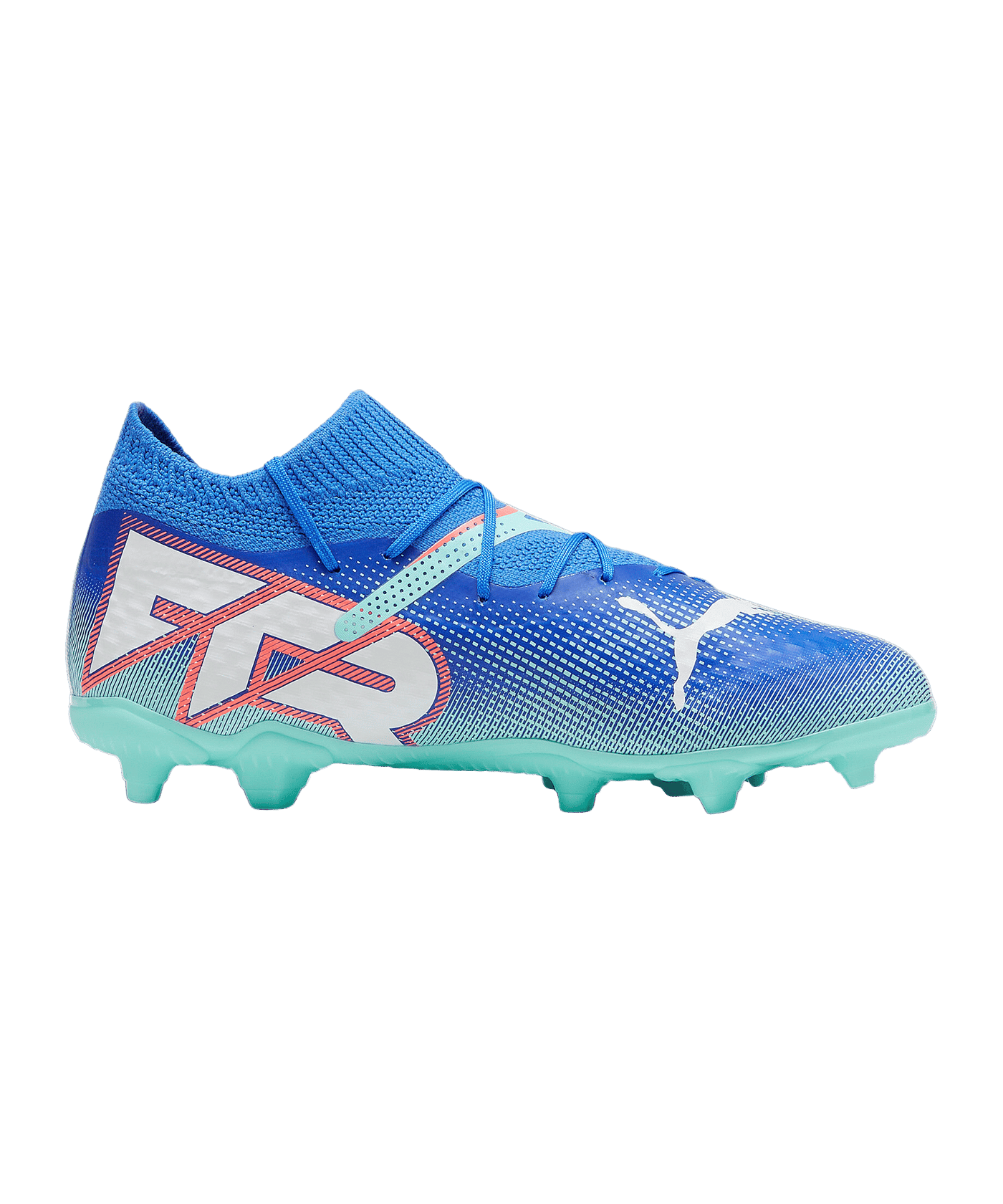PUMA FUTURE 7 Pro FG/AG Formula Jr Kids Blau Weiss F01 - blau