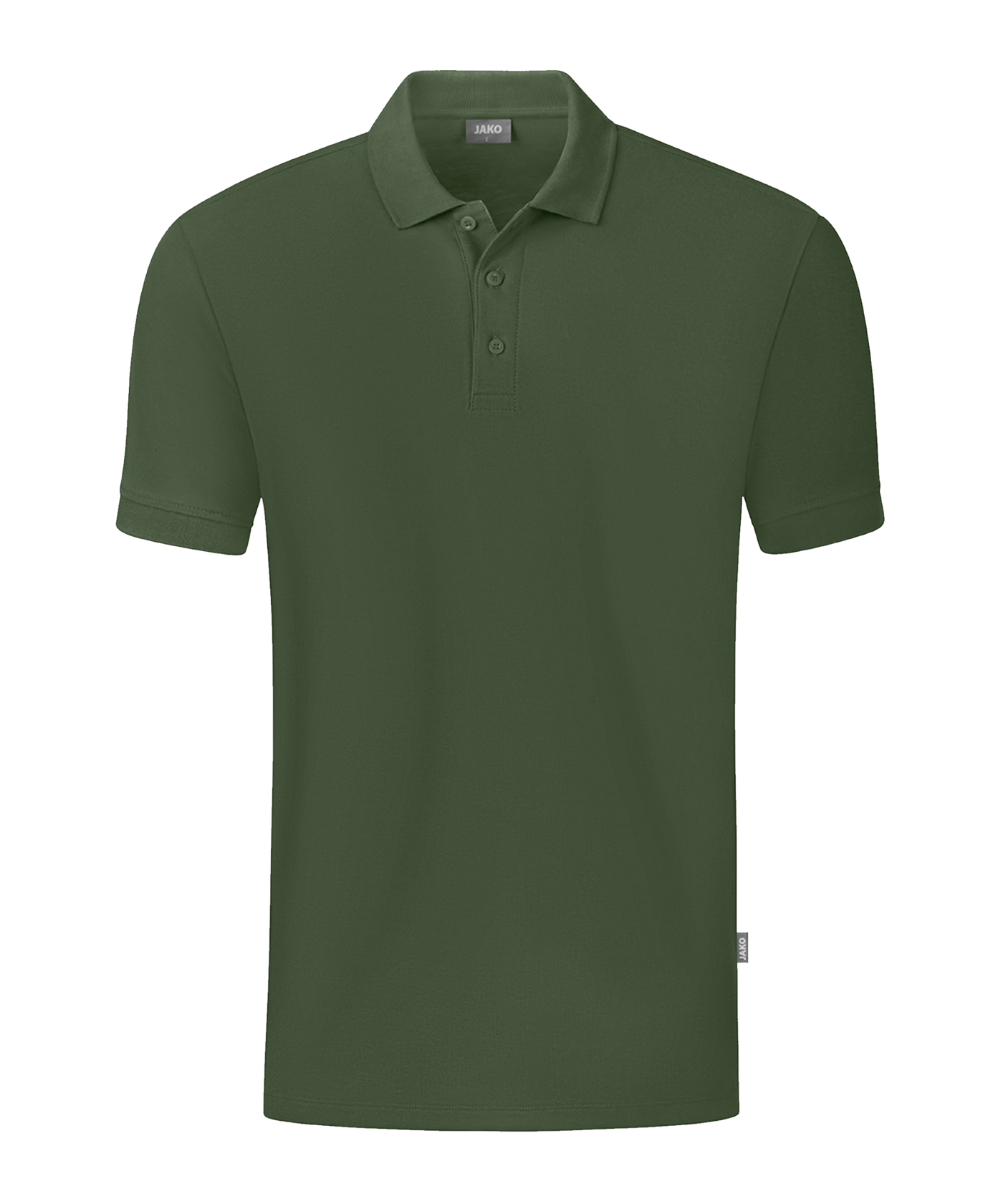 Jako Organic Polo Shirt Grün F240 - gruen