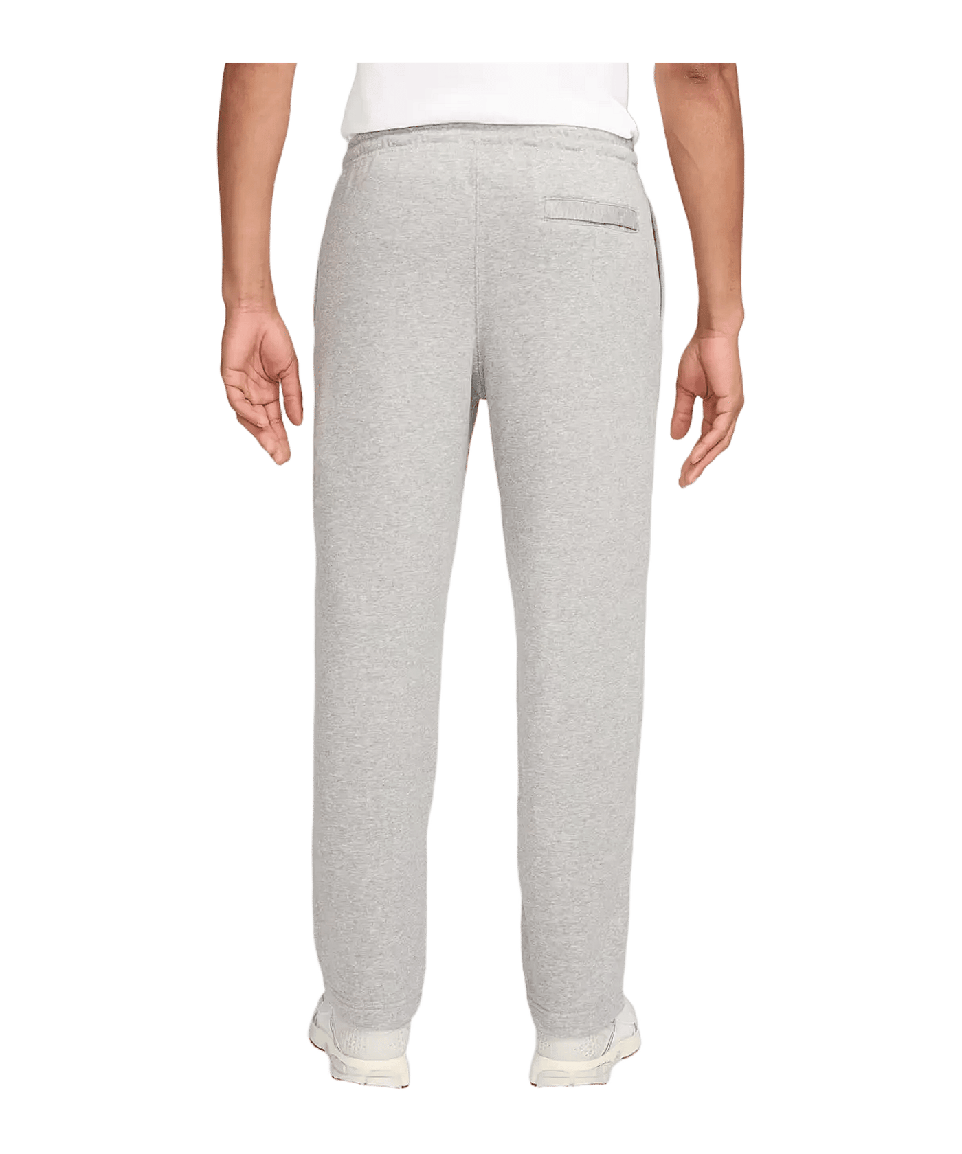 Nike Club French Terry Open-Hem Jogginghose Grau - grau