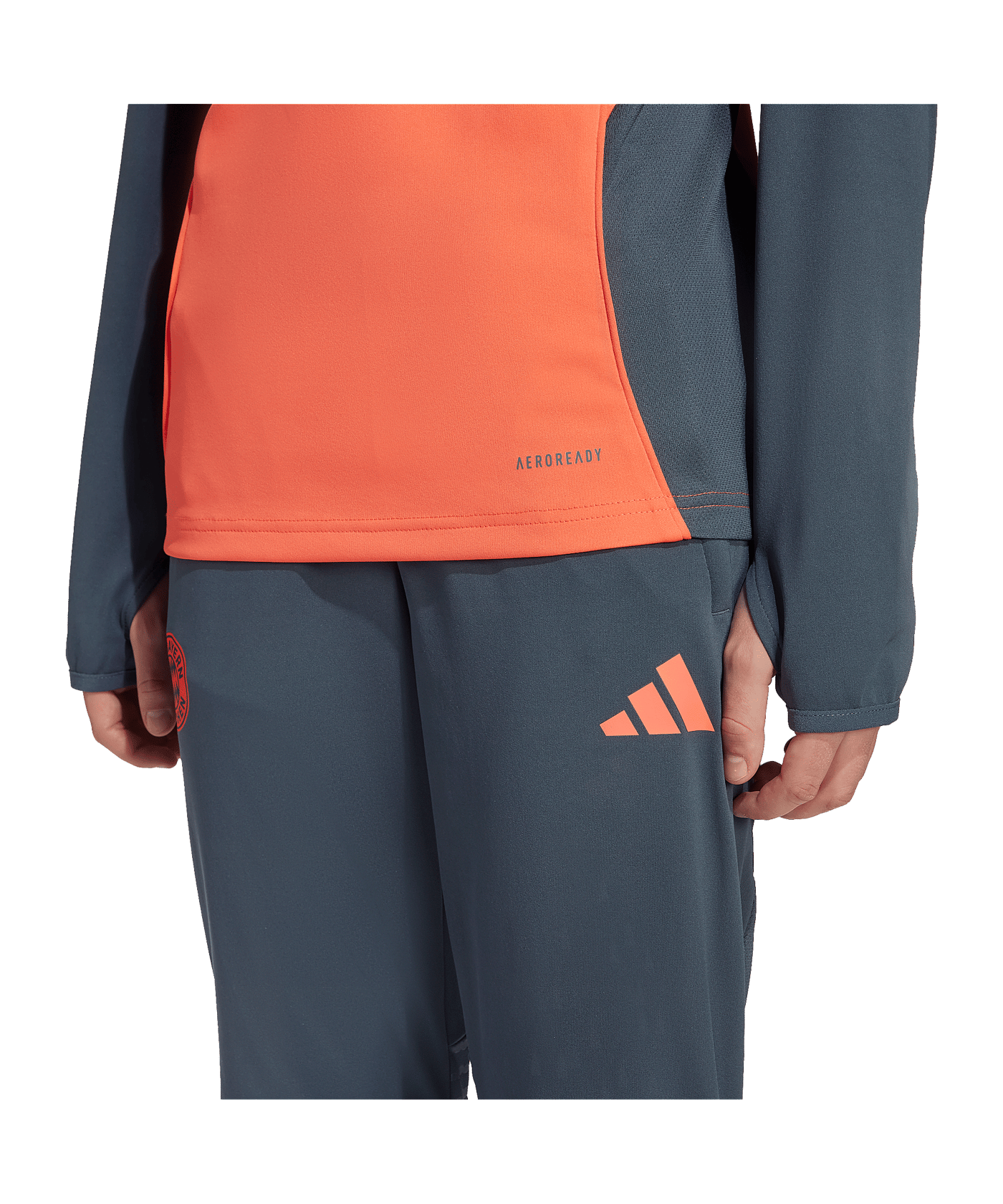 adidas FC Bayern München Trainingshose Kids Weiß