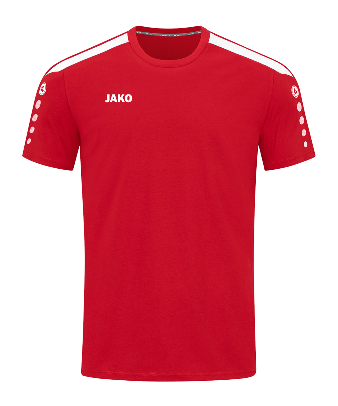JAKO Power T-Shirt Rot Weiss F100 - rot