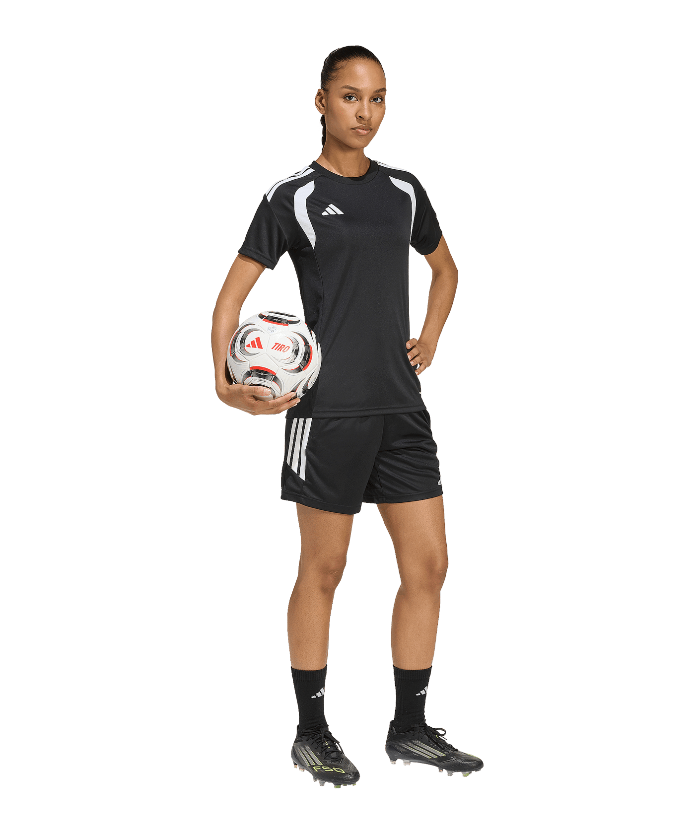 adidas Tiro 26 League Short Damen Schwarz - schwarz