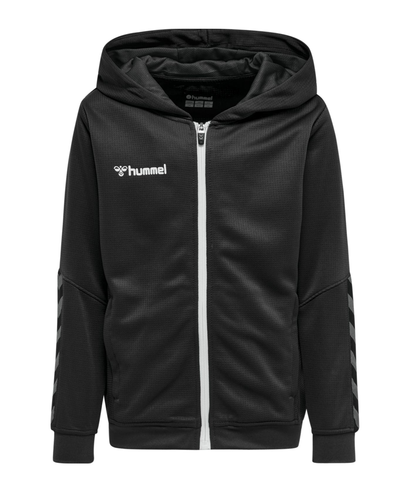 Hummel Authentic Poly Kapuzenjacke Kids F2114 - schwarz