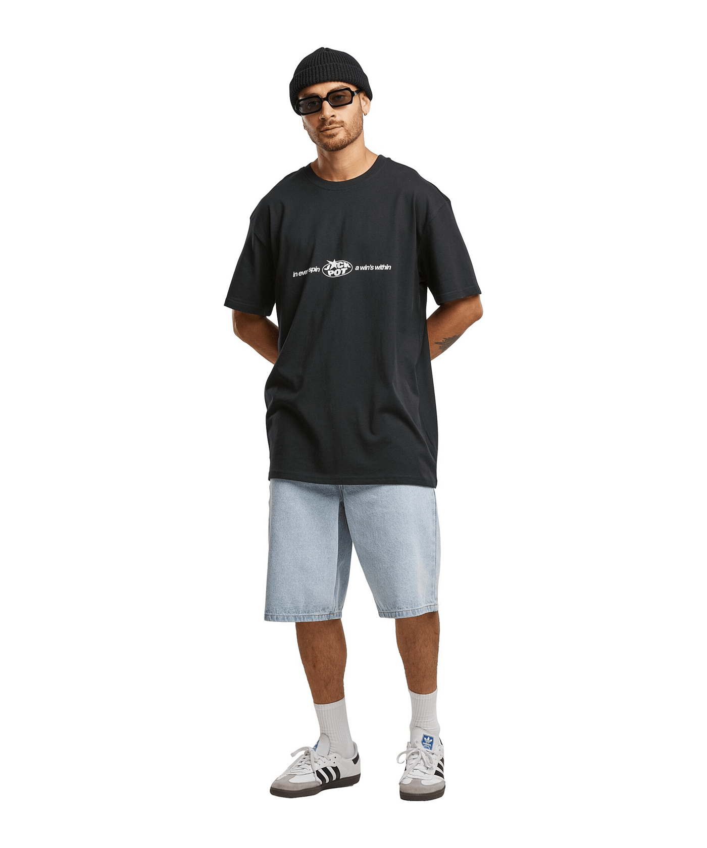 Mister Tee Every Spin Wins T-Shirt Schwarz - schwarz