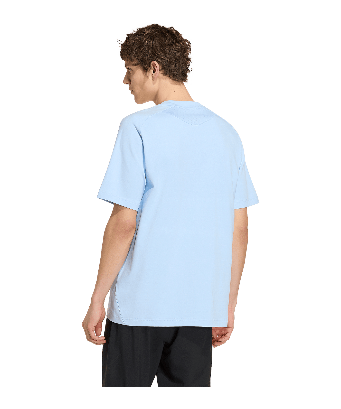 adidas Tiro Travel T-Shirt Blau - blau