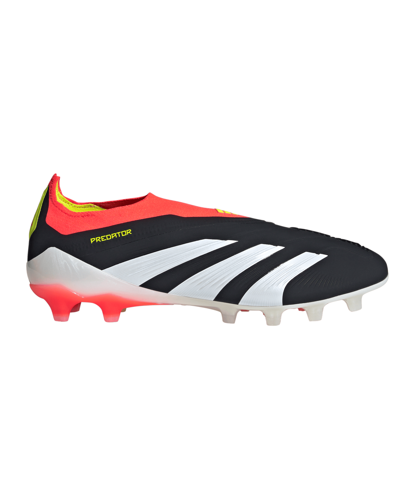 adidas Predator Elite LL AG Solar Energy Schwarz Weiss Rot - schwarz