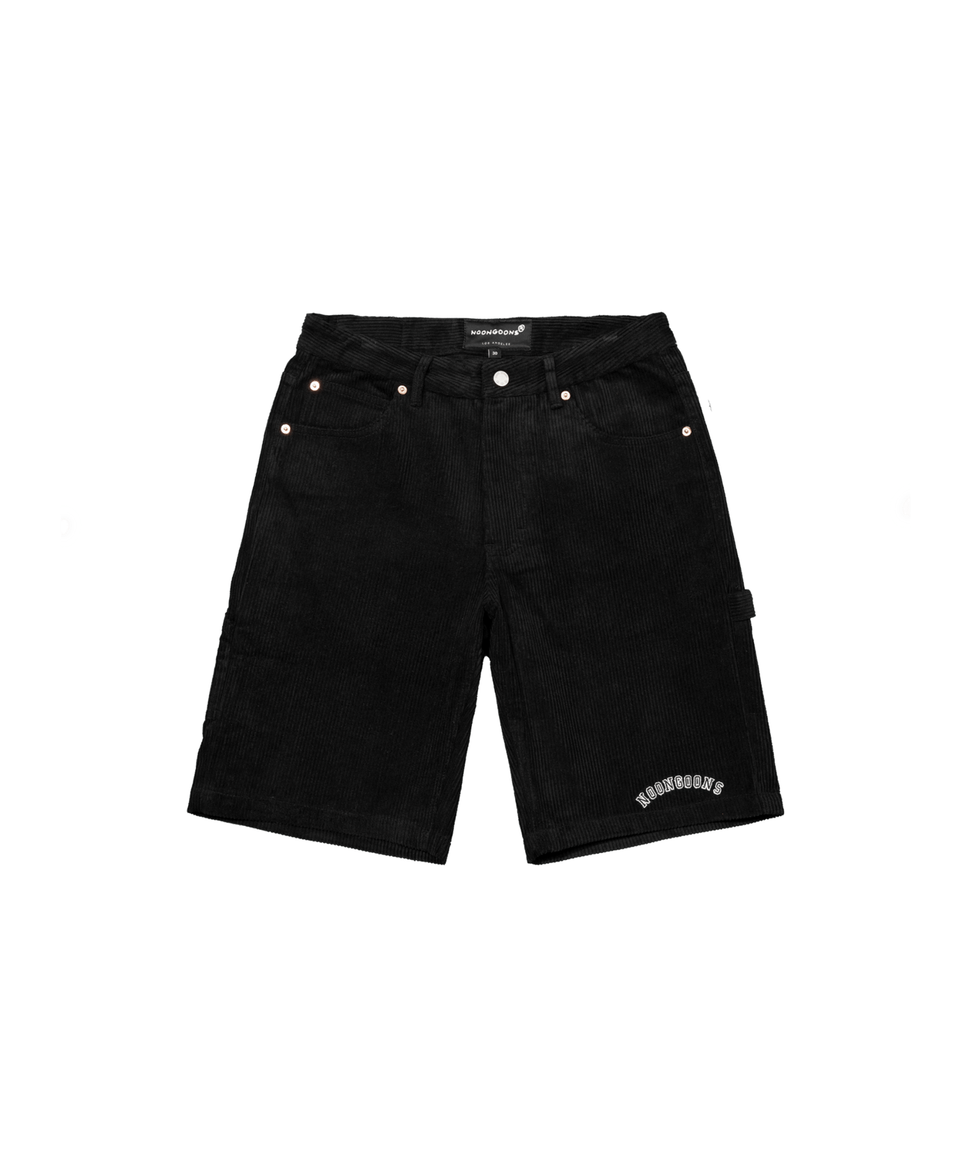 Noon Goons Sublime Cord Short Schwarz - schwarz