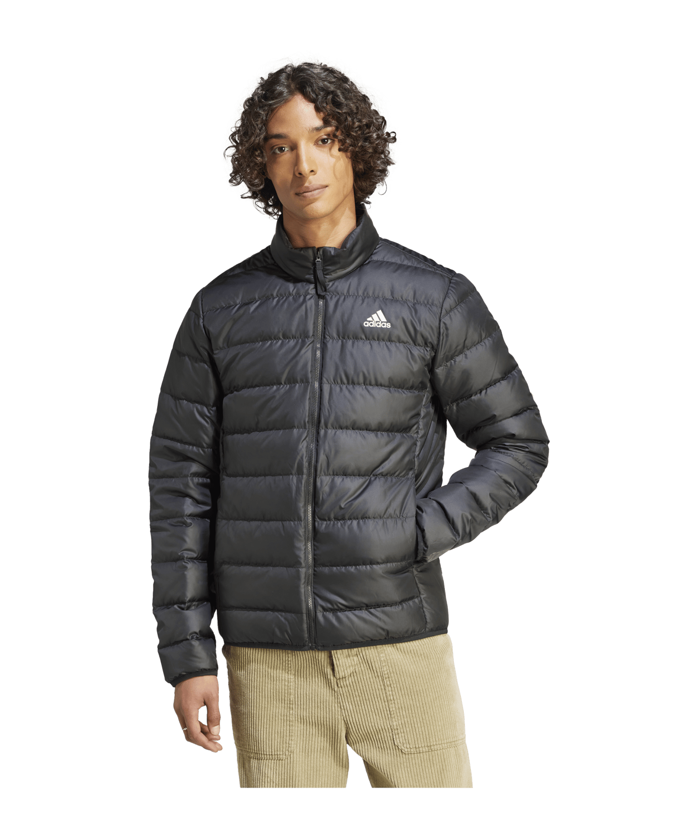 adidas Essentials Down Jacke Schwarz - schwarz