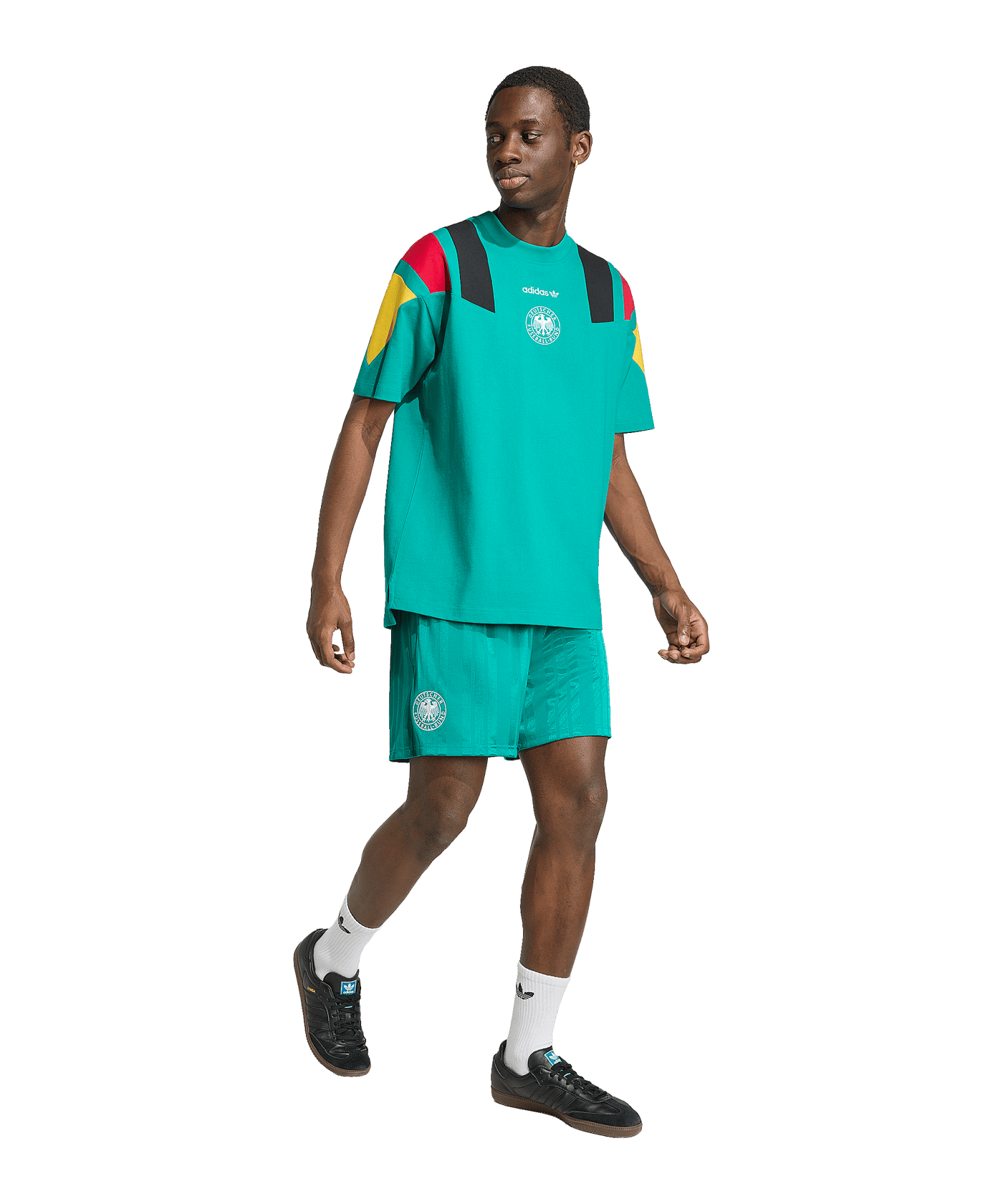adidas DFB Deutschland EQT Short Grün - gruen