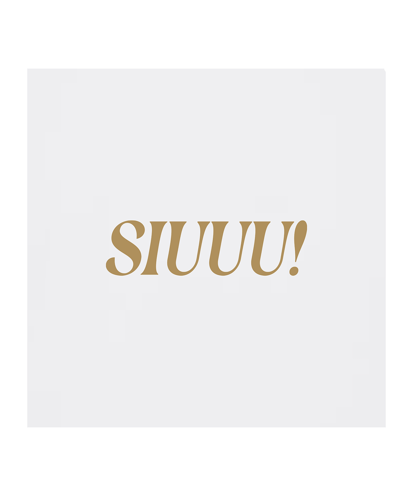 11teamsports Portugal "SIUUU!" T-Shirt WM 2026 Weiß - weiss