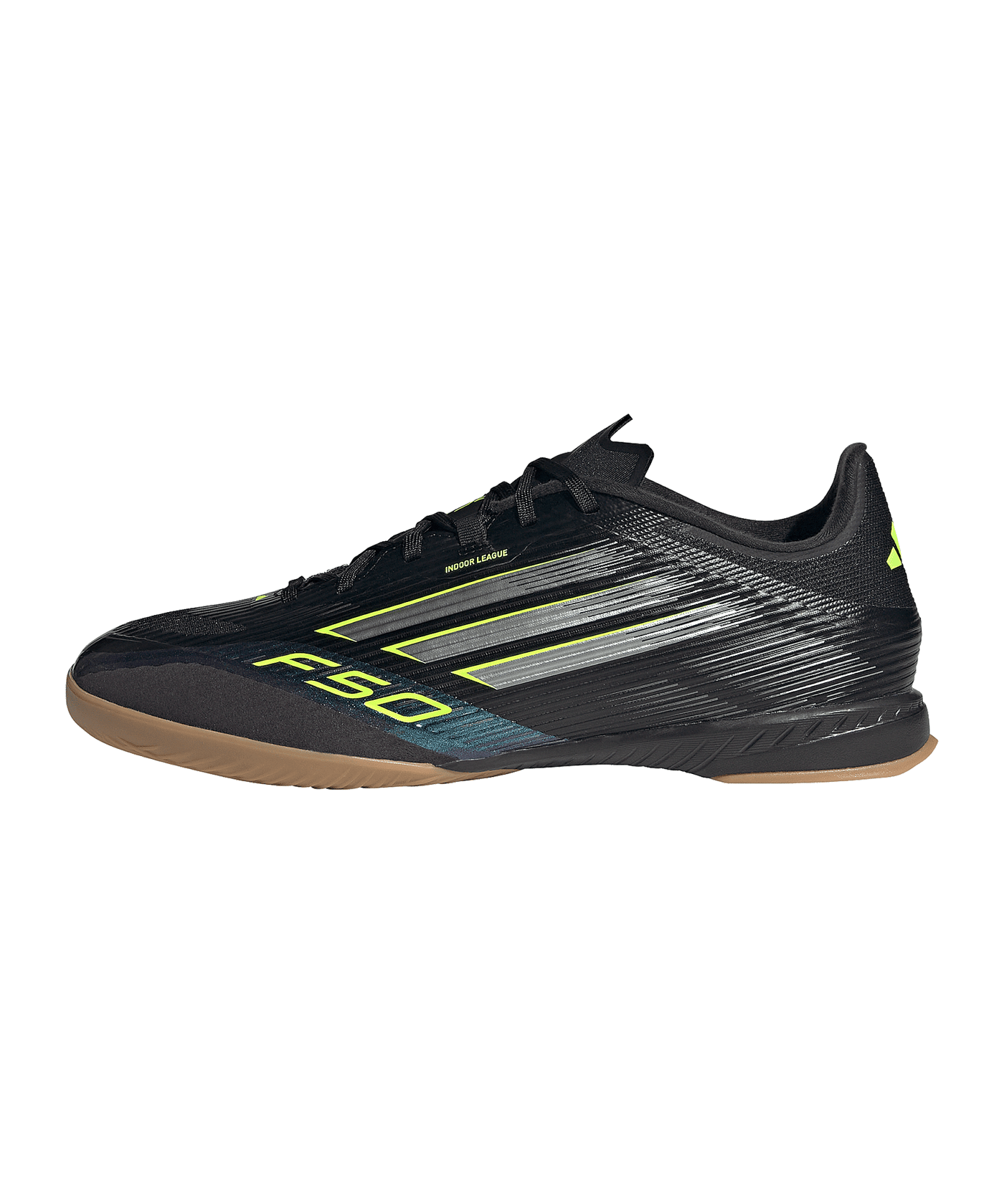 adidas F50 League IN Electric Stealth Schwarz - schwarz