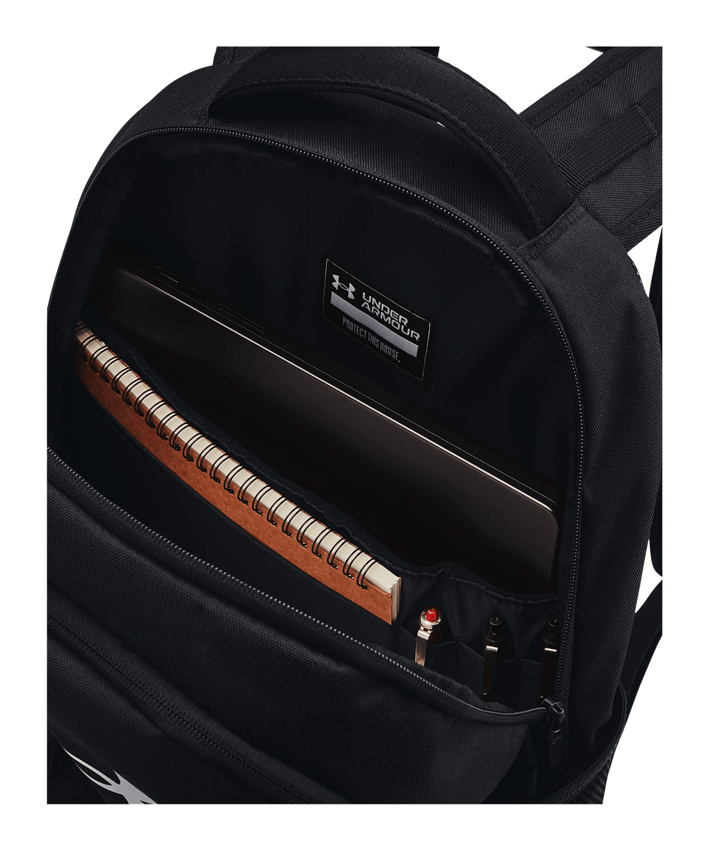 Under Armour Hustle 6.0 Rucksack Schwarz F002 - schwarz