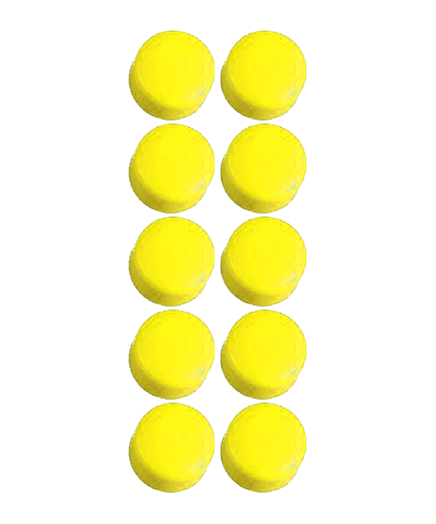 Cawila PRO Rundmagnet 10er Set 10mm Gelb - gelb