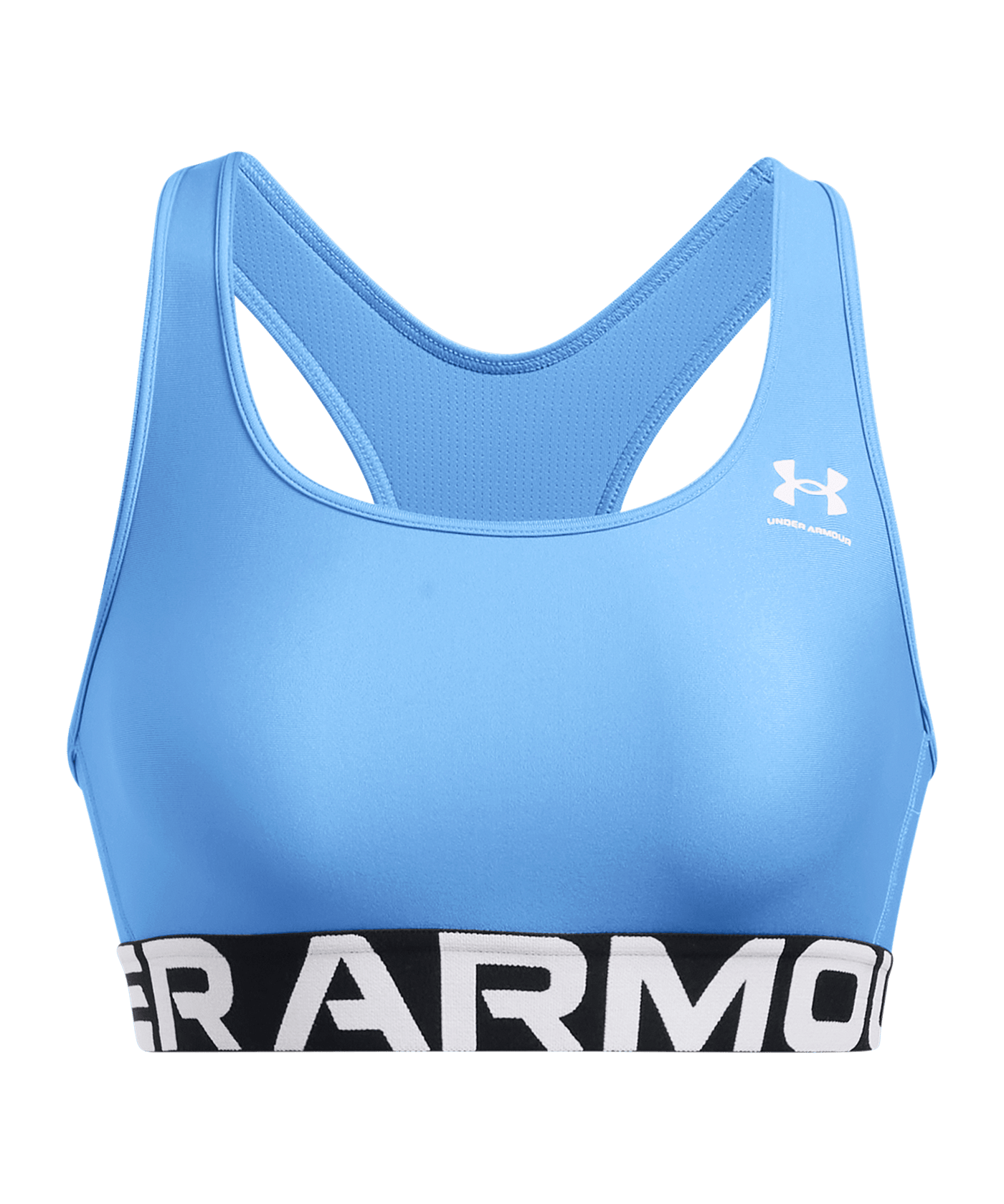 Under Armour UA HG Mid Branded-BLU Sport-BH Damen Blau F465 - blau