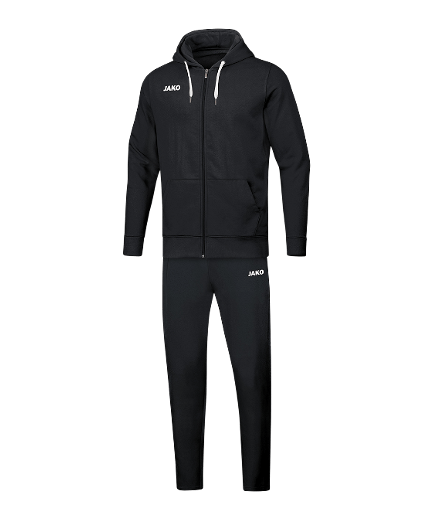 JAKO Base Jogginganzug Damen Schwarz F08 - schwarz