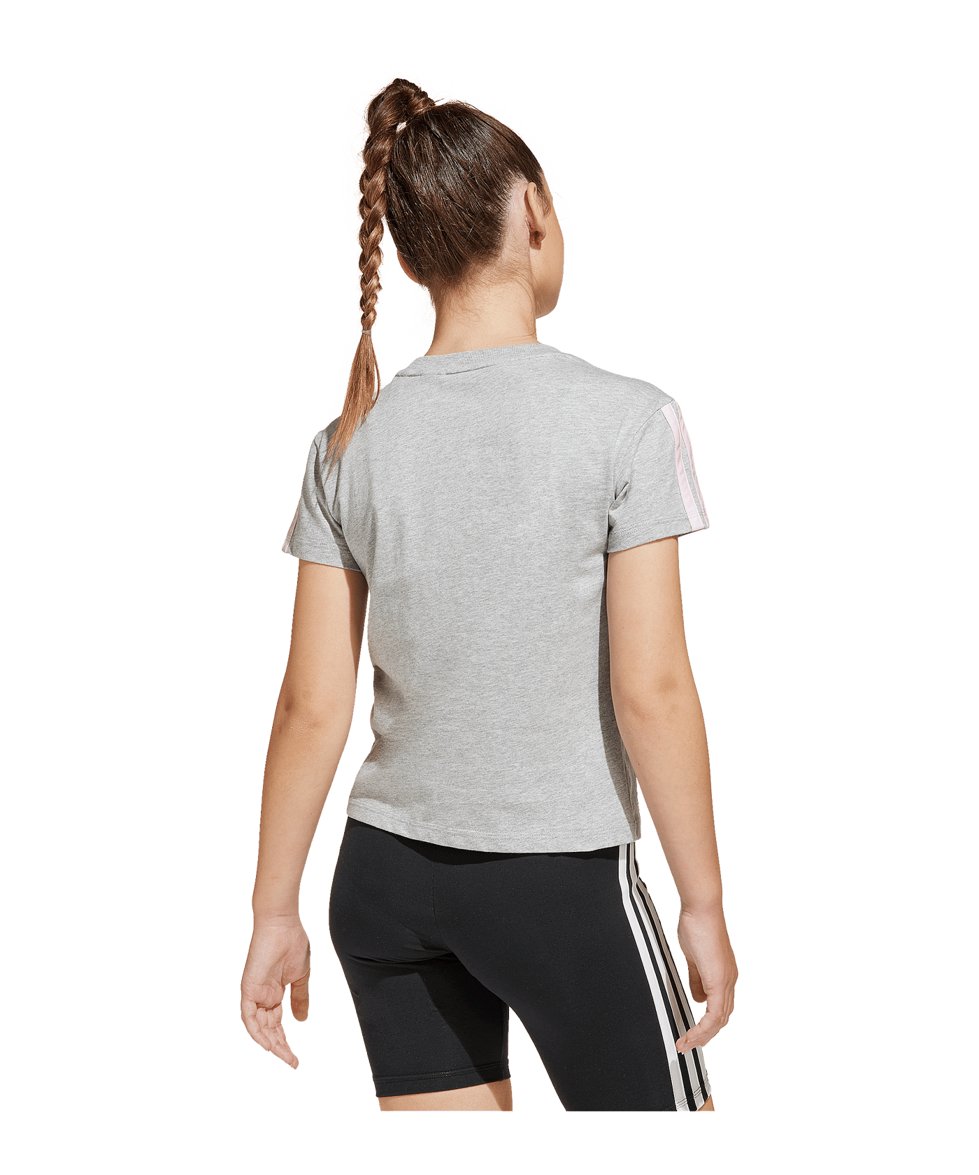 adidas Essentials T-Shirt Kids Grau - grau