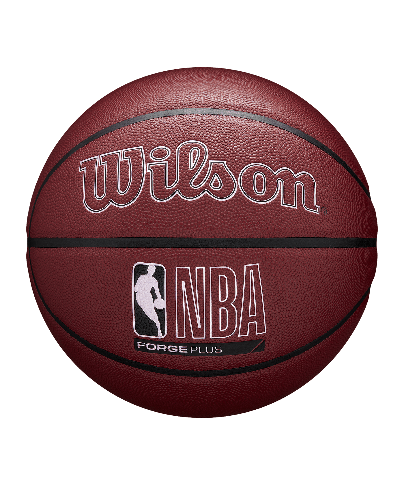 Wilson NBA Forge Plus Trainingsball Rot - rot