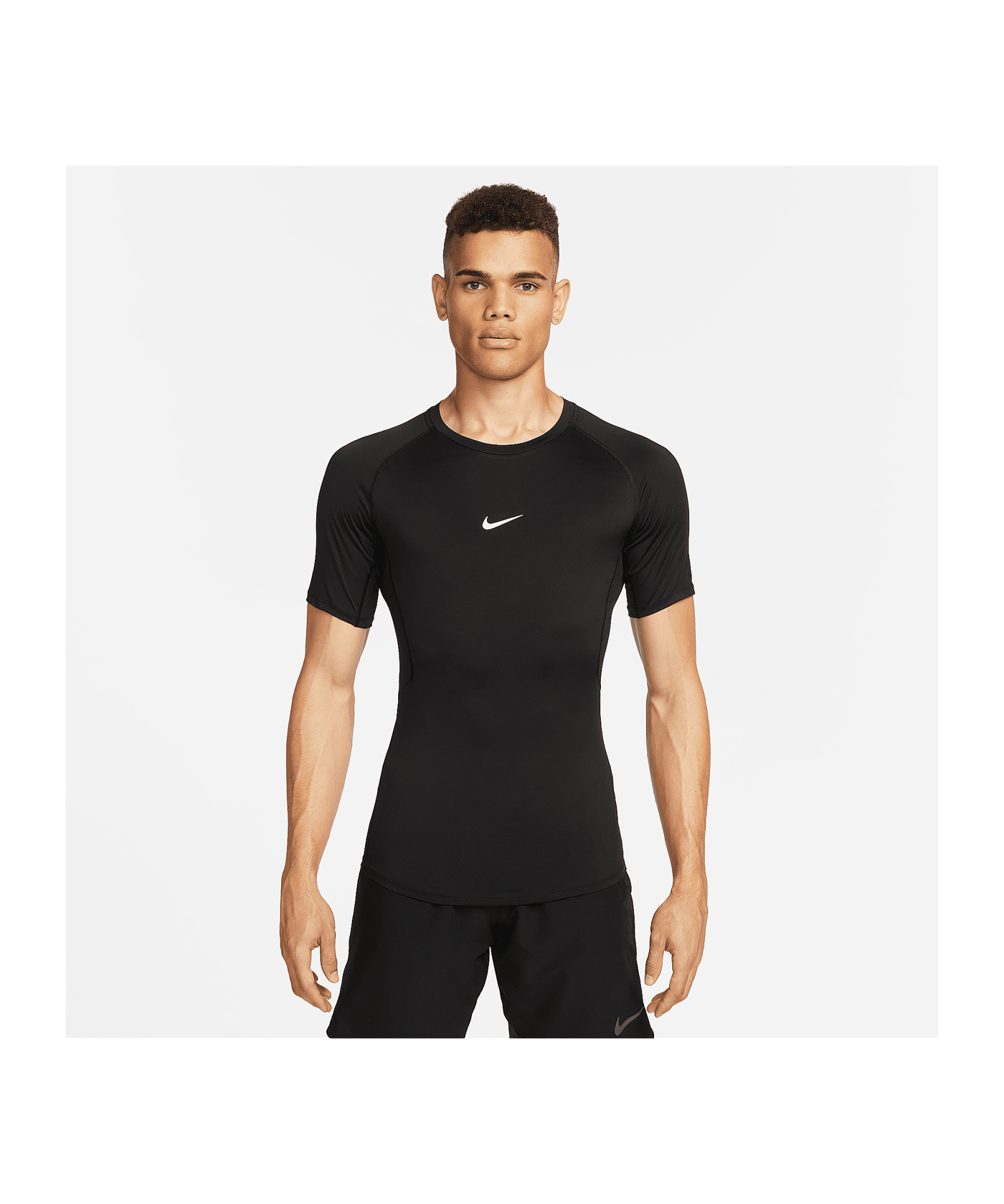 Nike Pro Dri-Fit Training T-Shirt Schwarz F010 - schwarz