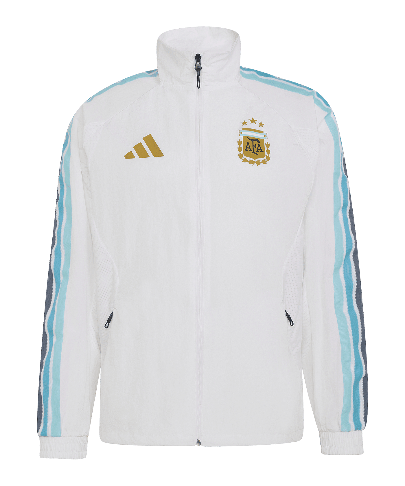 adidas AFA Argentinien Anthem Jacke Weiß - weiss