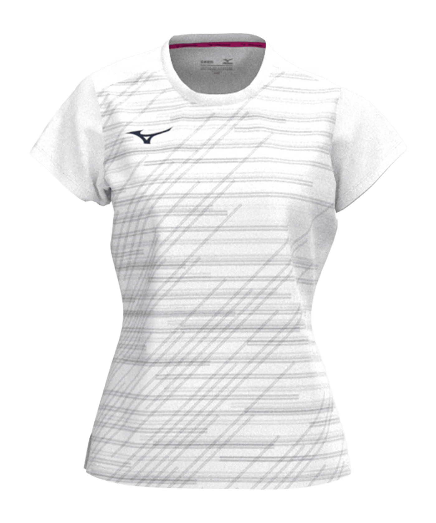 Mizuno Chiba T-Shirt Damen Weiss F001 - weiss
