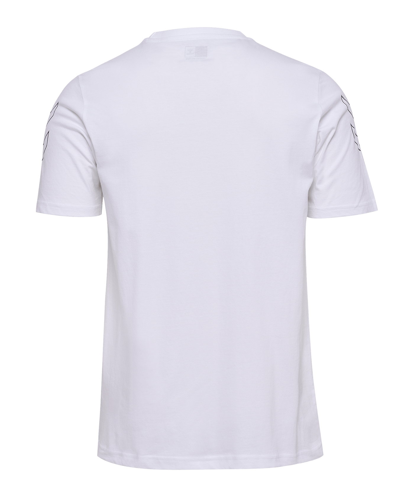 Hummel Elemental Chevron Cotton T-Shirt Weiss F9001 - weiss