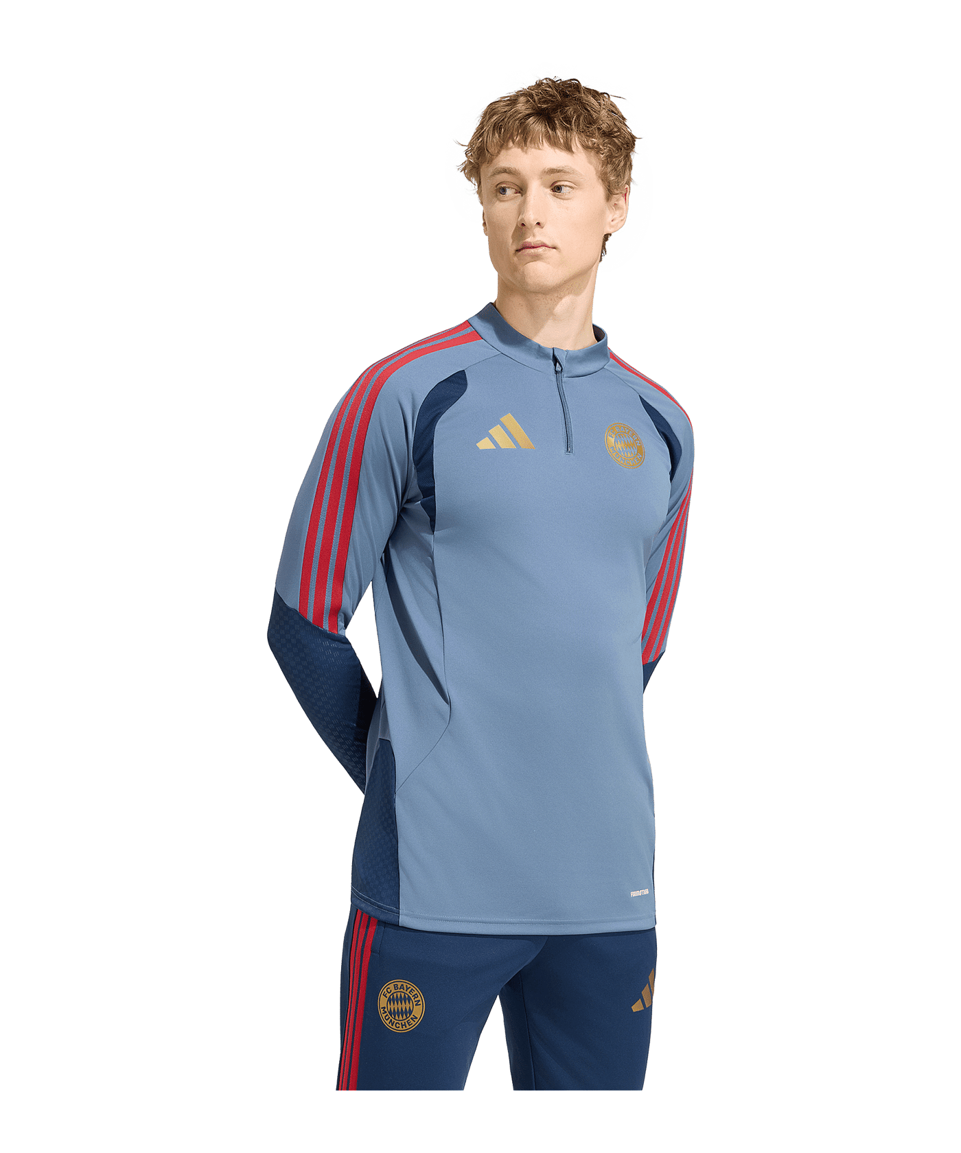 adidas FC Bayern München Sweatshirt 2026/2027 Blau - blau