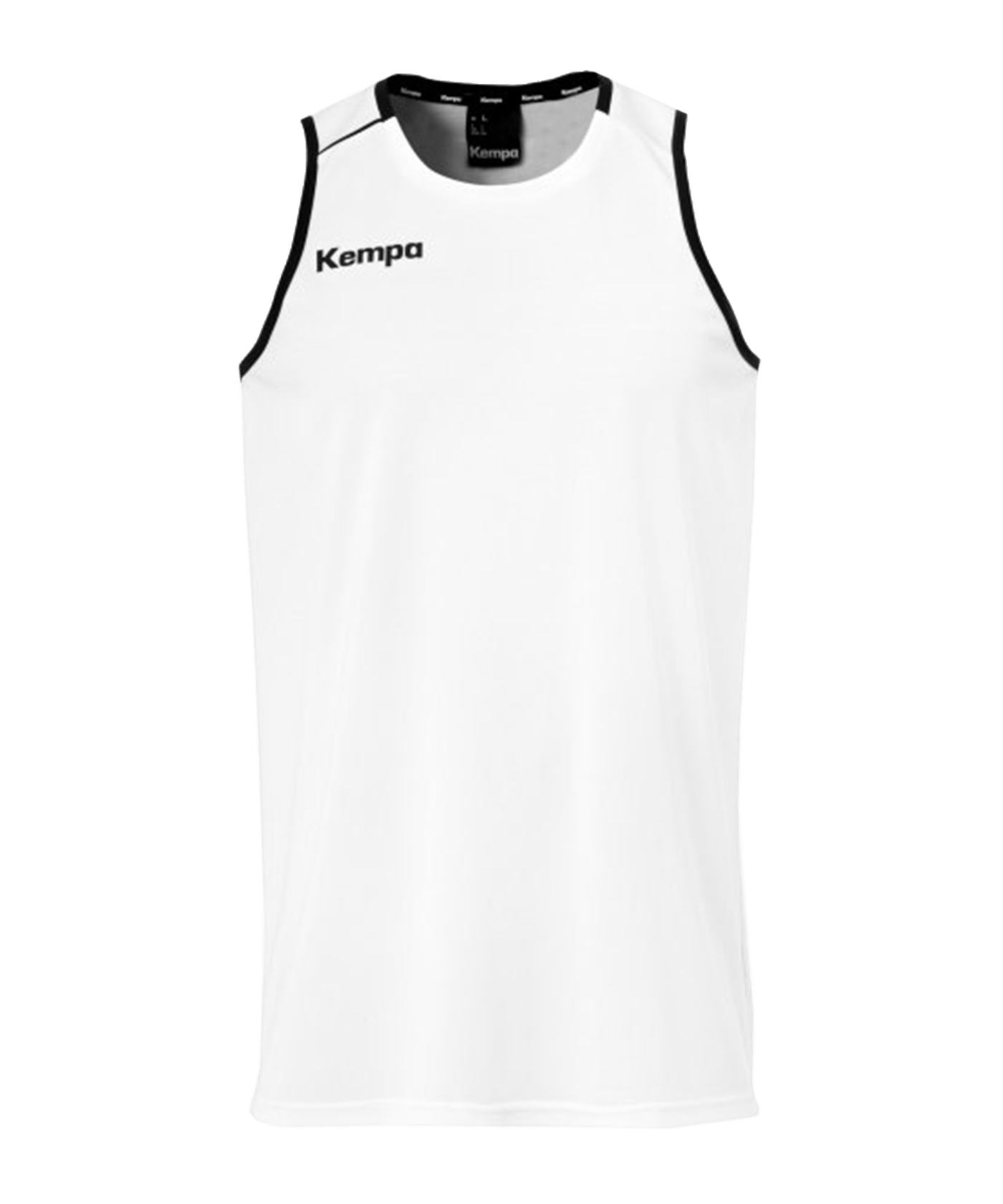 Kempa Player Tanktop Weiss Schwarz F05 - weiss