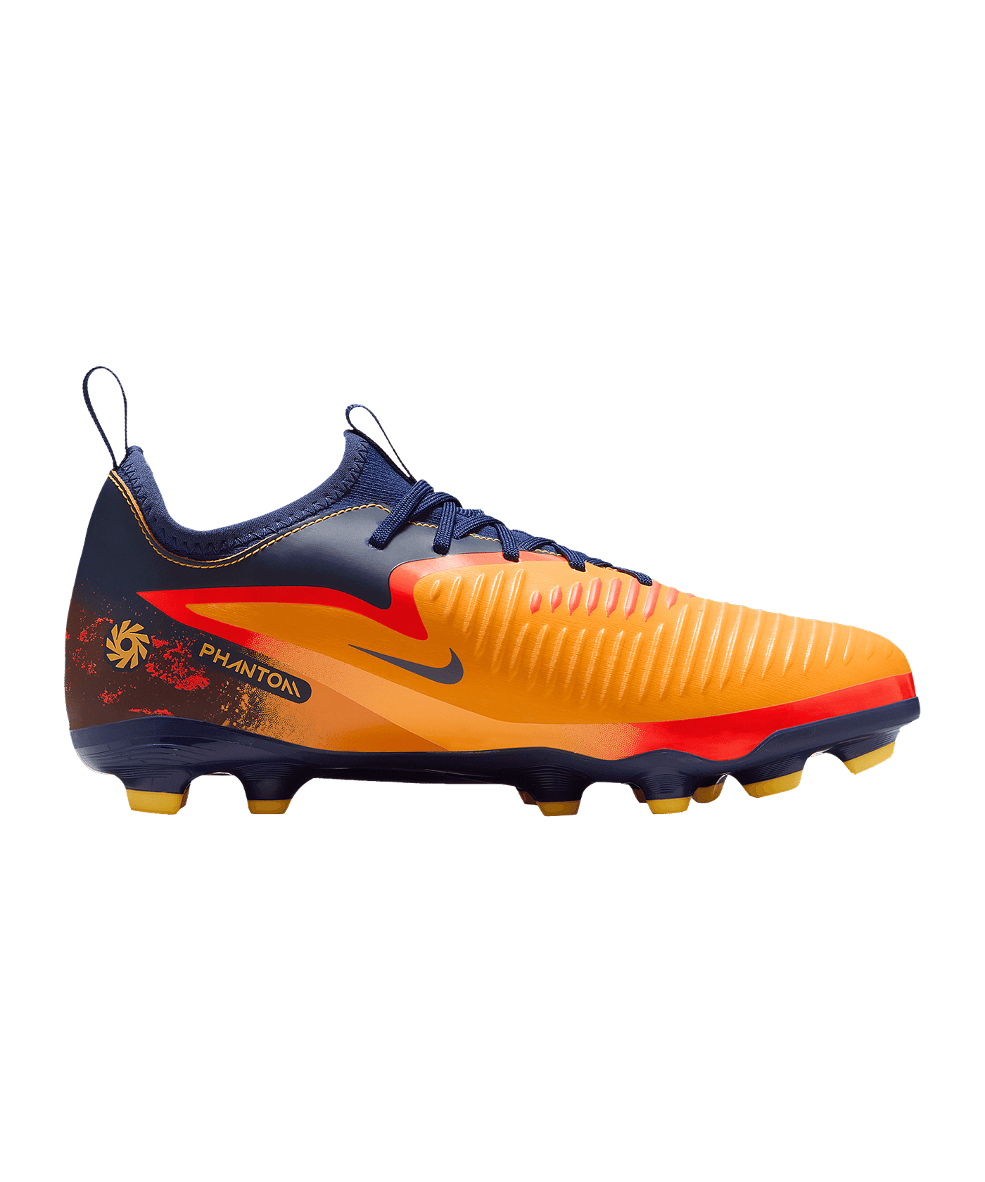 Nike Phantom 6 Low Academy FG/MG Erling Haaland Force 9 Kids Orange F800 - orange