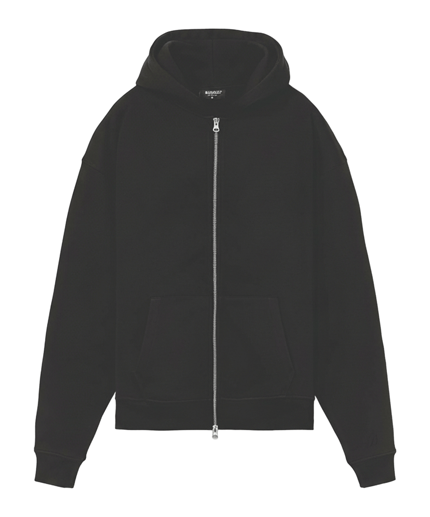Burocs Basic Kapuzenjacke Schwarz - schwarz