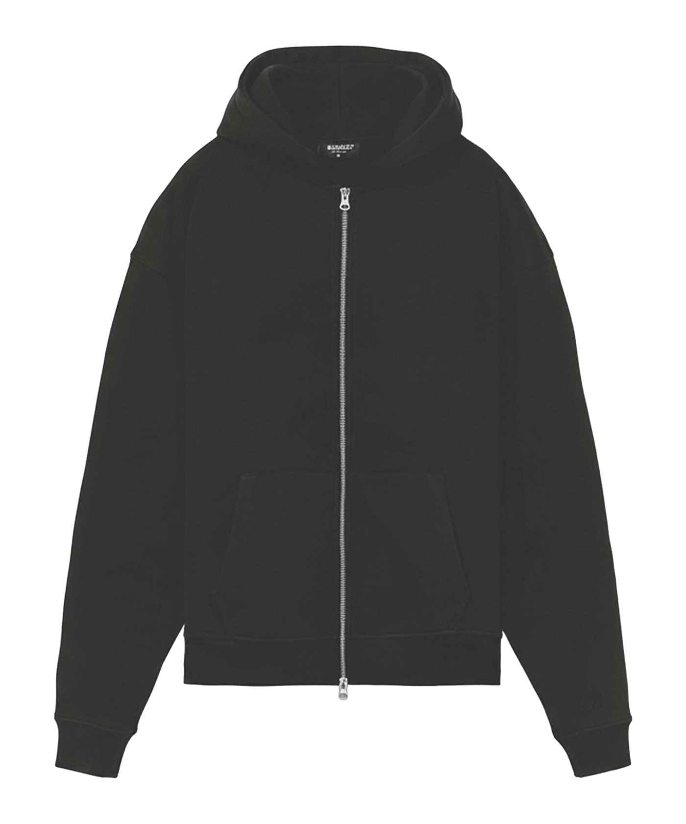 Burocs Basic Kapuzenjacke Schwarz - schwarz