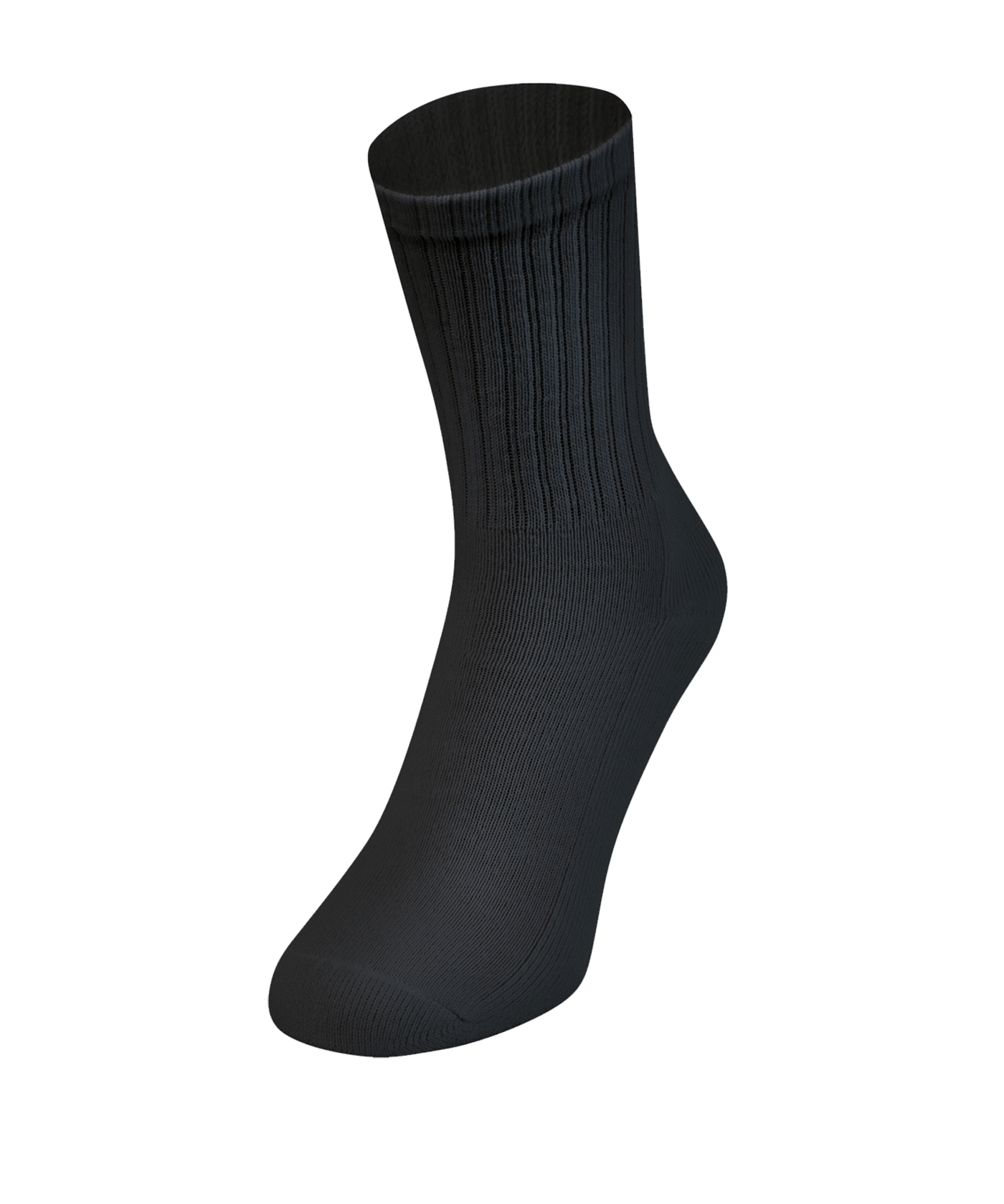 Jako Sportsocken lang 3er Pack Schwarz F08 - schwarz