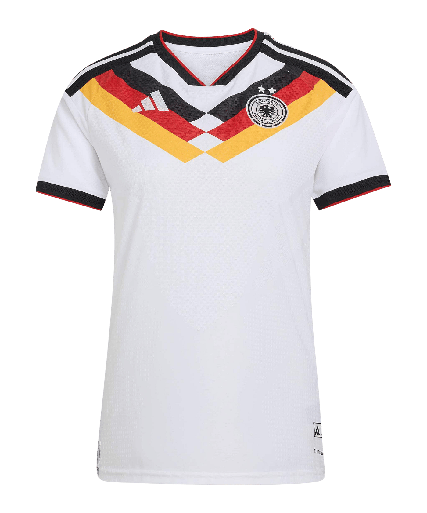 adidas DFB Deutschland Authentic Trikot Home WM 2026 Damen 2 Sterne Weiß - weiss