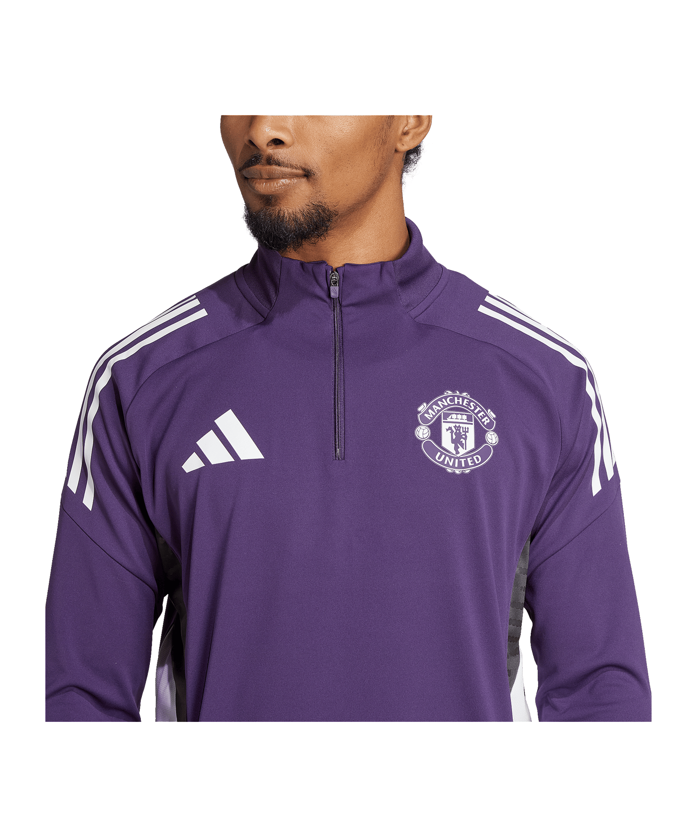 adidas Manchester United Competition Training Sweatshirt Lila - lila