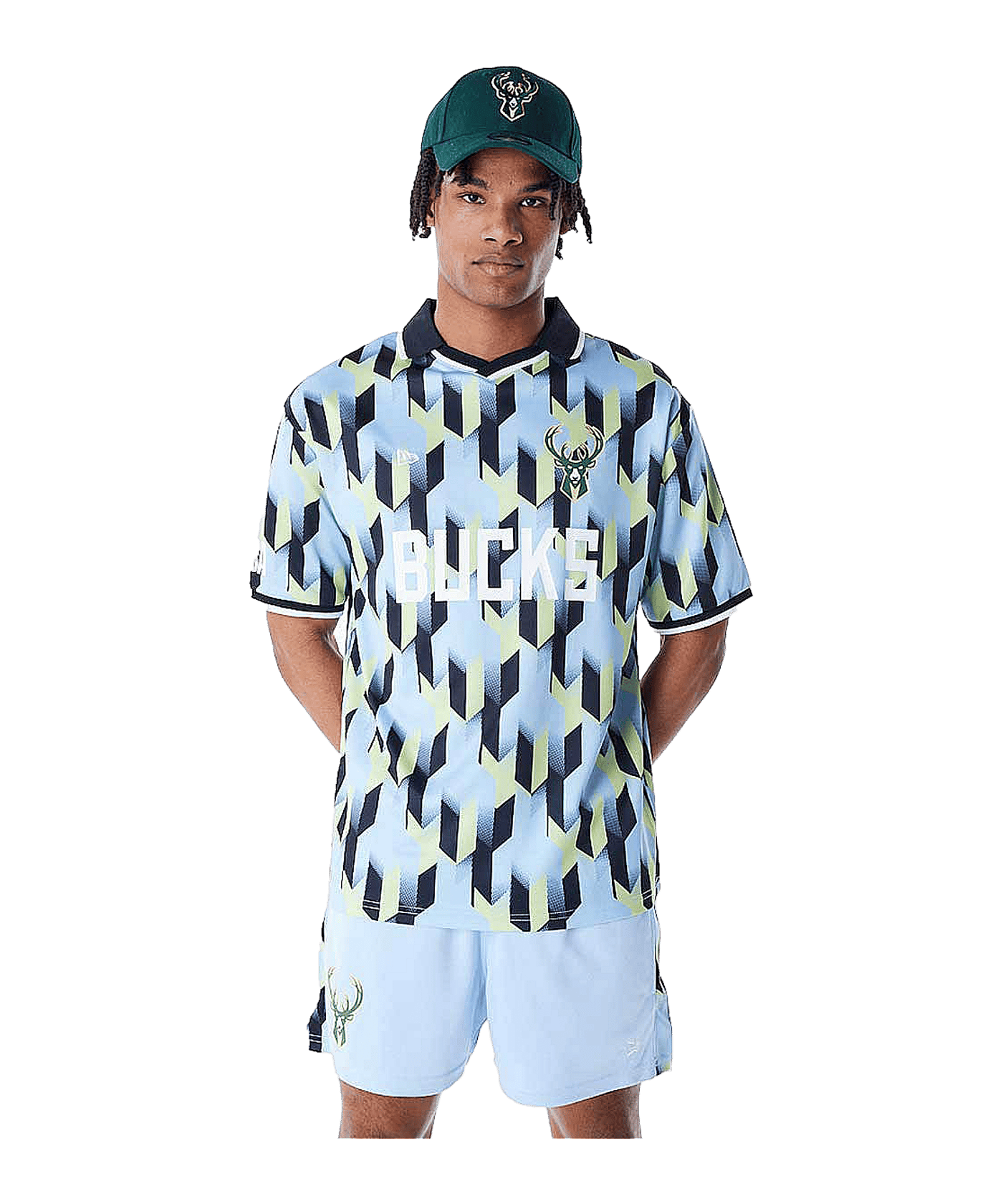 New Era Soccer Trikot Blau - blau