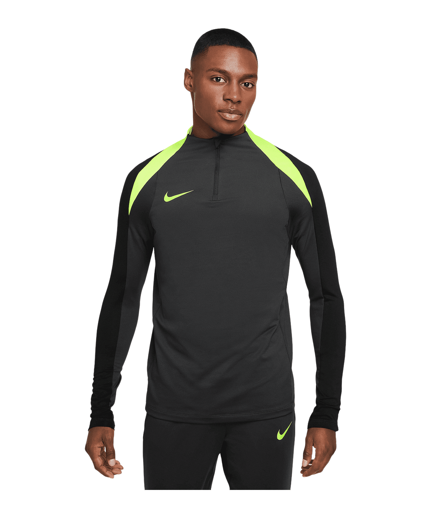 Nike Strike Drill Top Sweatshirt Grau F060 - grau