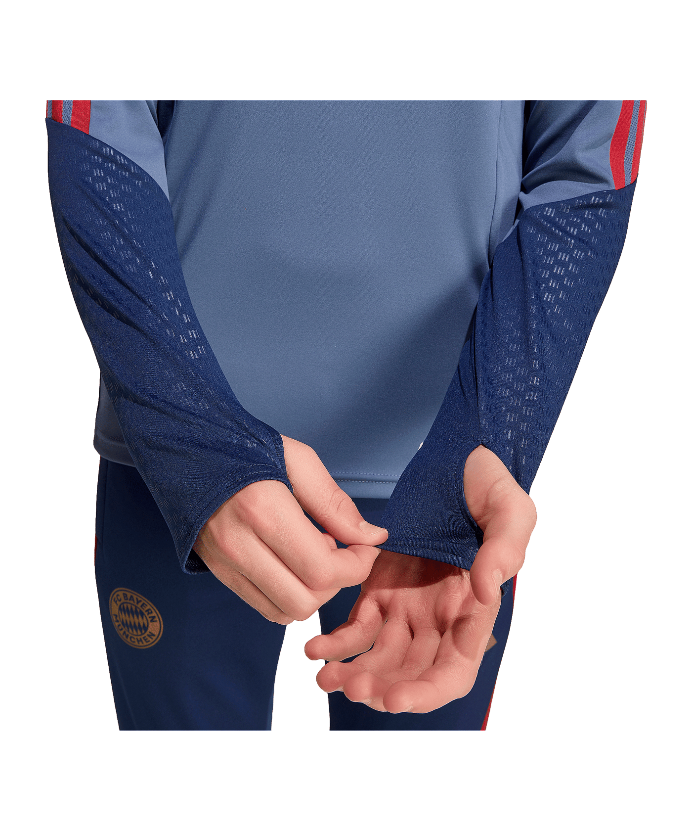 adidas FC Bayern München Sweatshirt 2026/2027 Kids Blau - blau