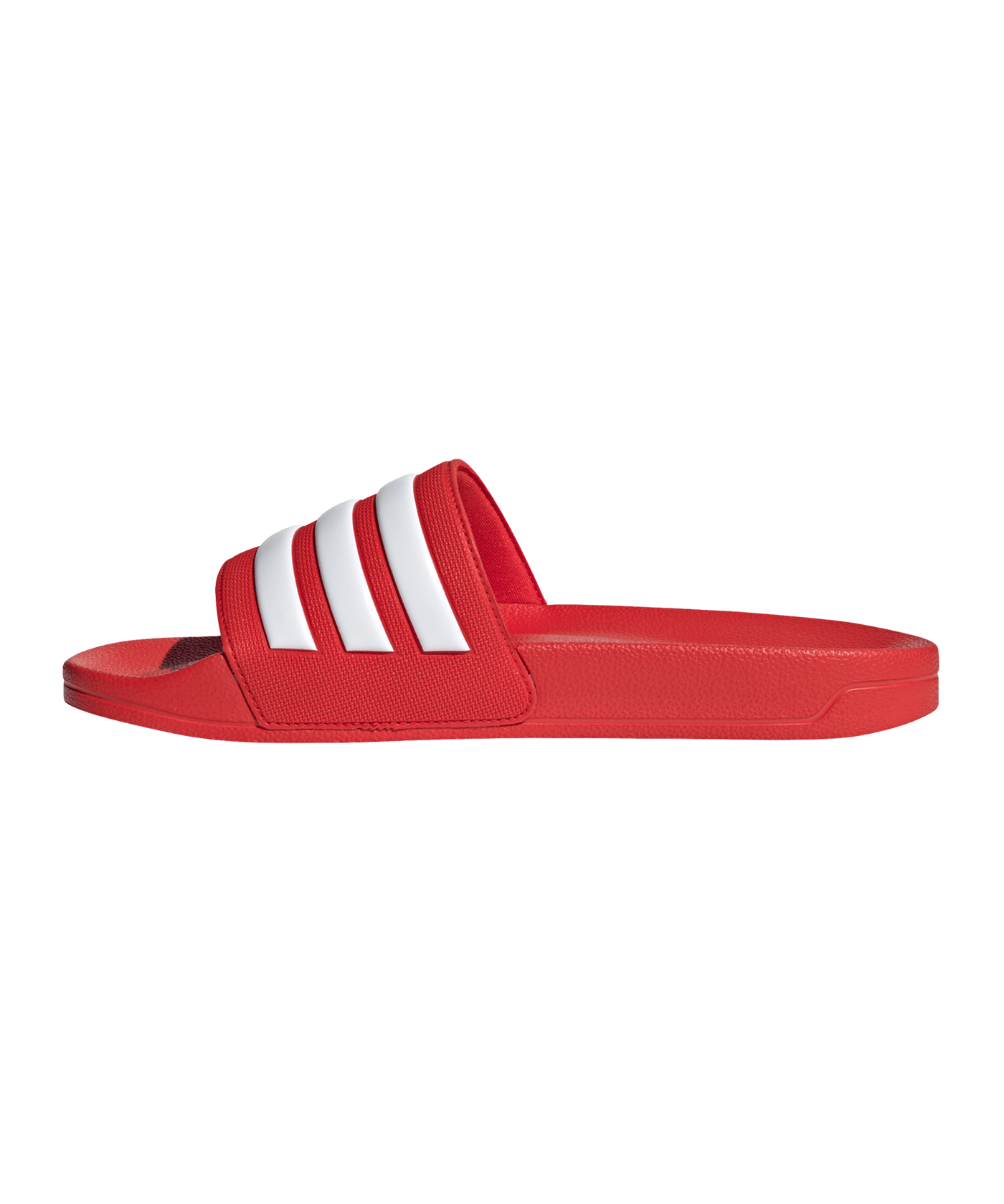 adidas Cloudfoam Adilette Shower Regular Rot Weiss - rot