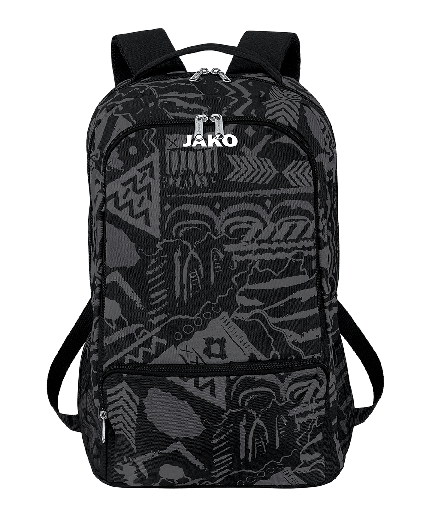 JAKO Tropicana Rucksack Schwarz Grau F801 - schwarz