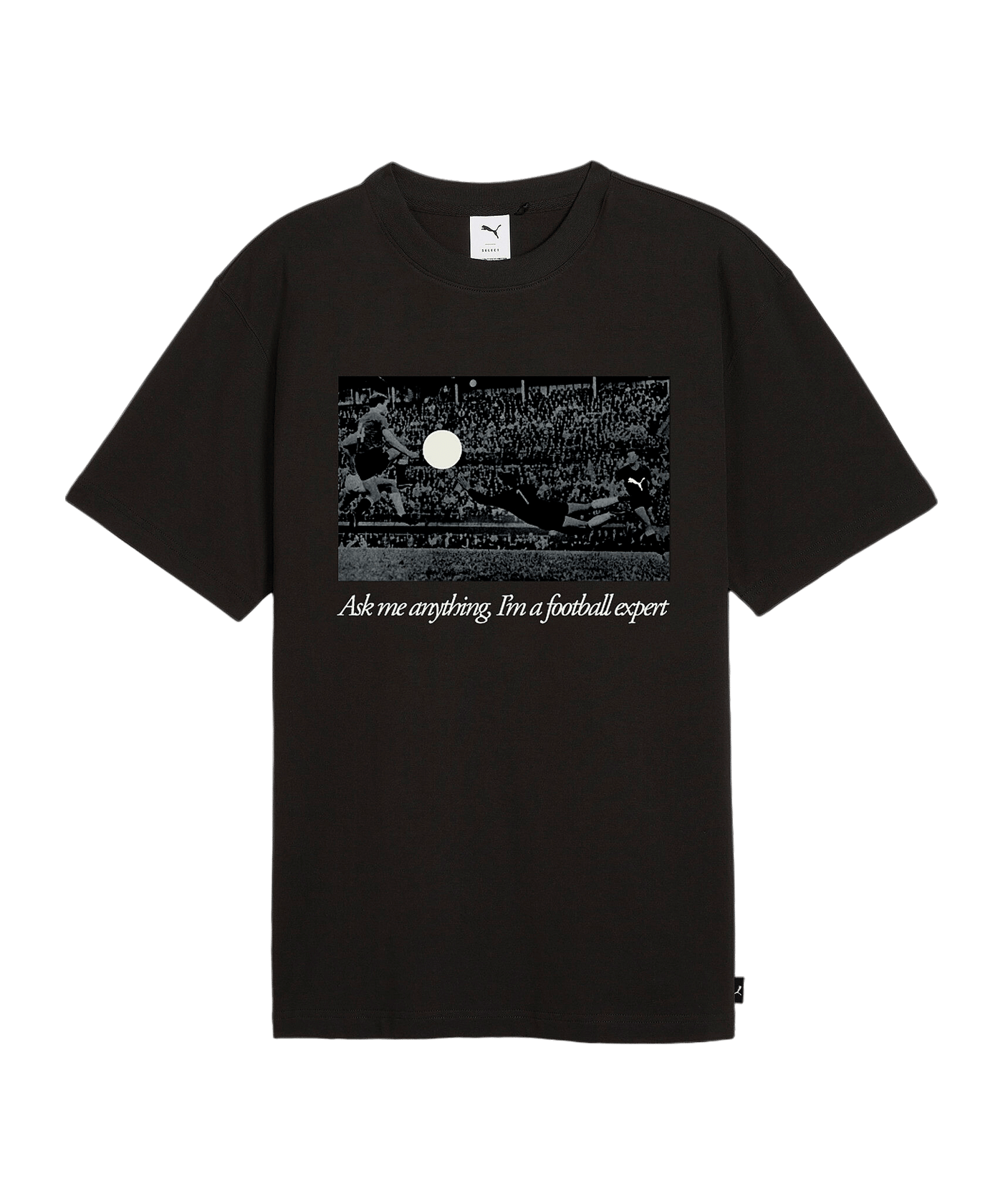 PUMA Graphics Football Expert T-Shirt Schwarz F01 - schwarz