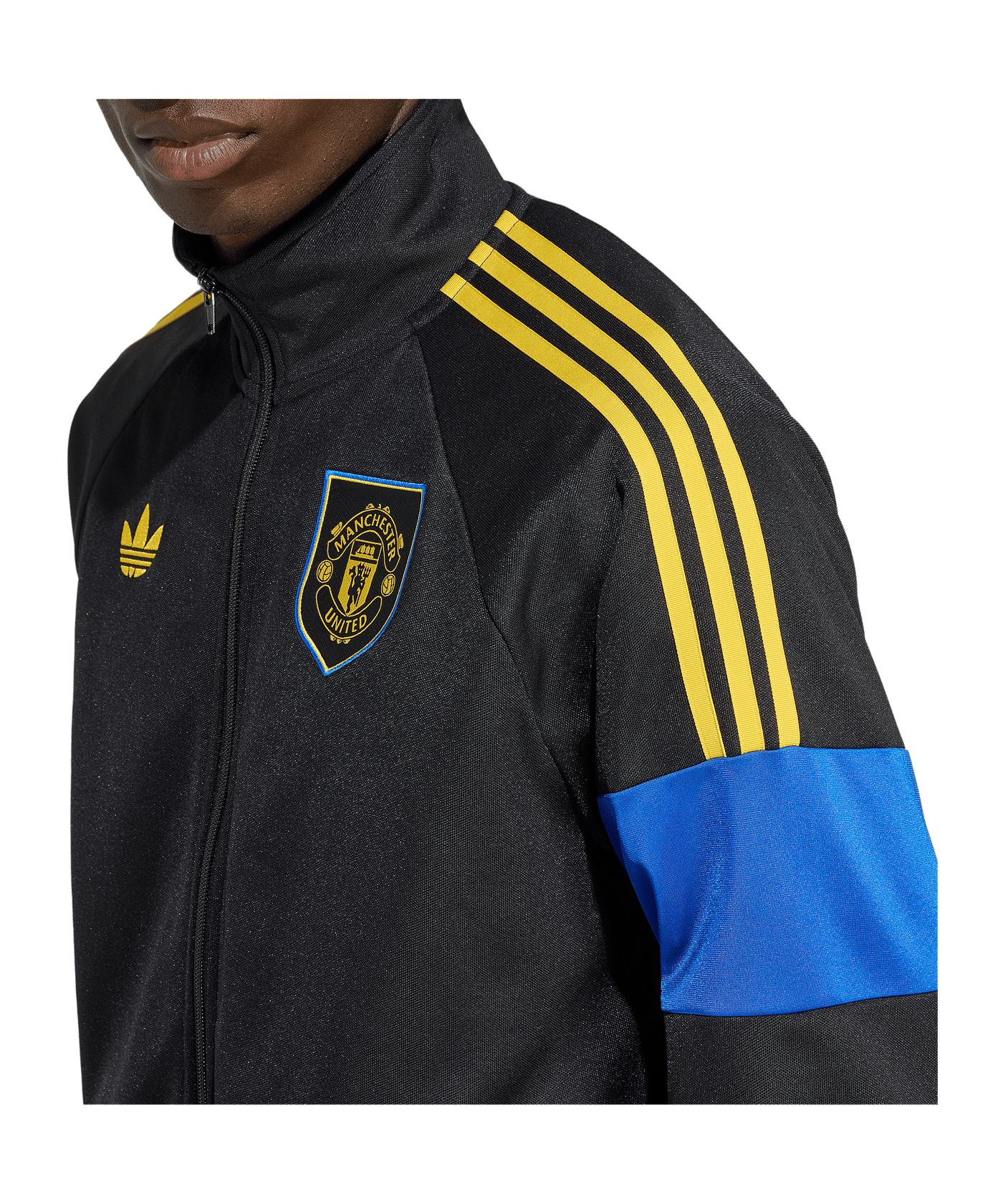 adidas Manchester United Lfstlr Track Jacke Schwarz - schwarz