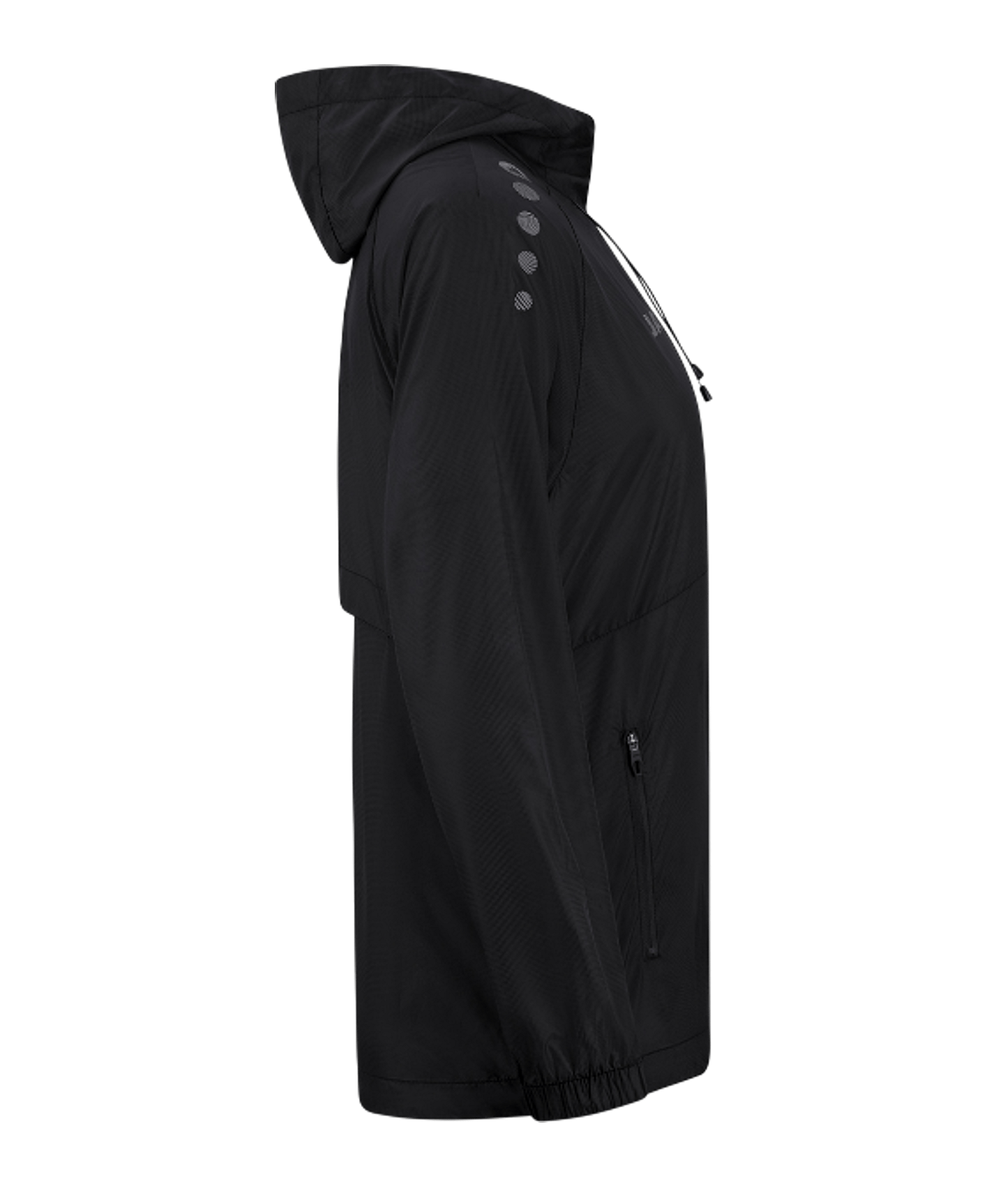 JAKO Flow Lightweight Jacke Kids Schwarz F800 - schwarz