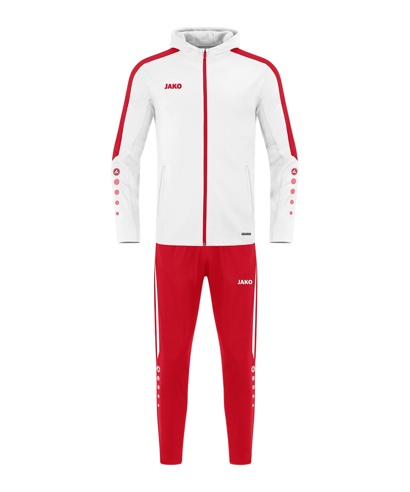 JAKO Power Trainingsanzug Weiß F004